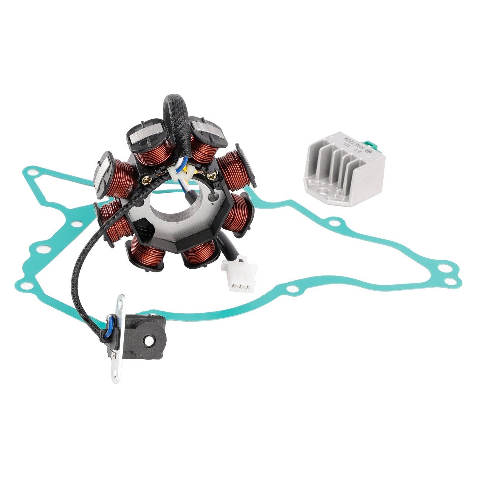 2010–2011 Kawasaki AN112 Britz R Stator Generator Gaske Regulator 21003-1390