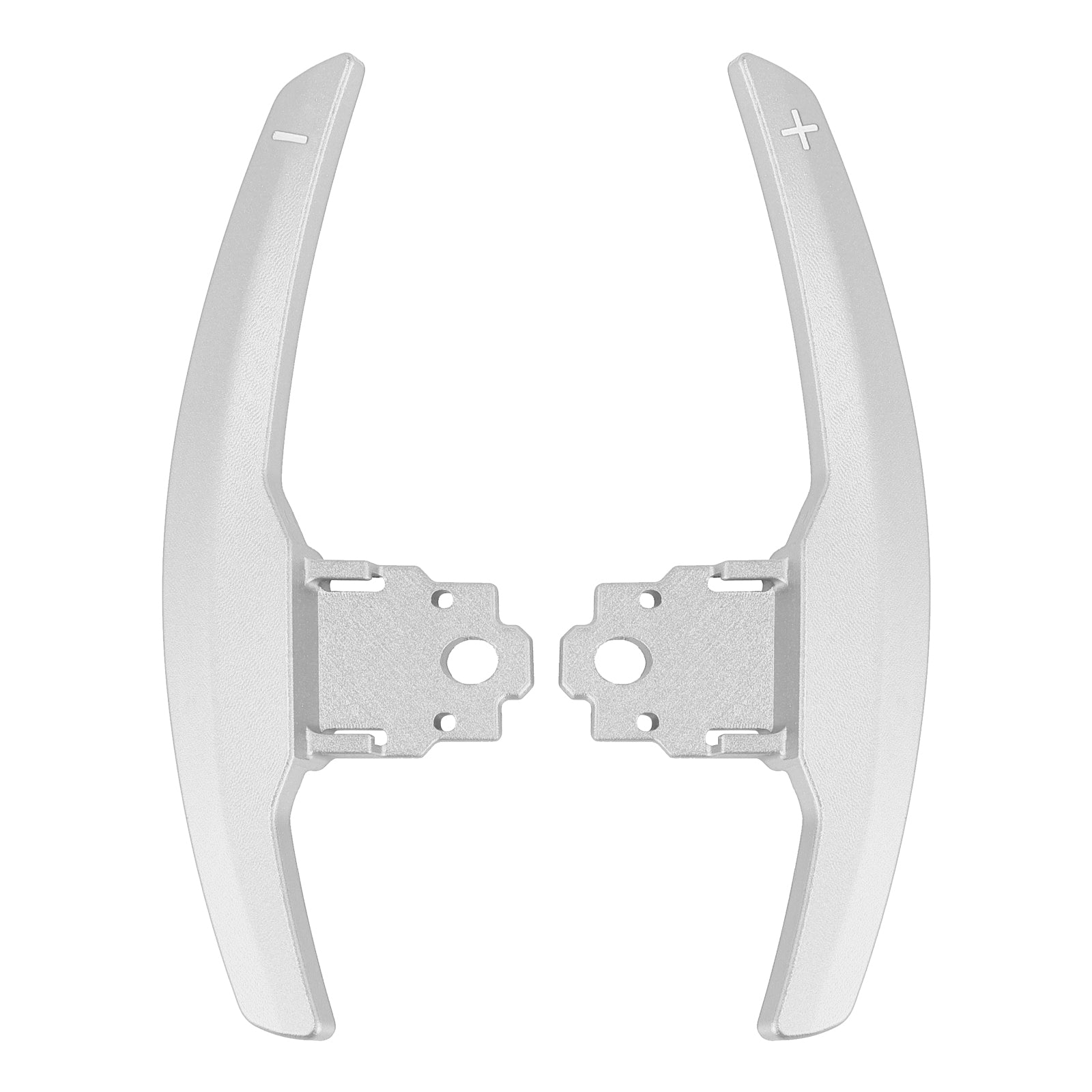 Extension de palettes de changement de vitesse pour BMW Série F F30 F31 F32 F10 X3 X5 Aluminium Argent