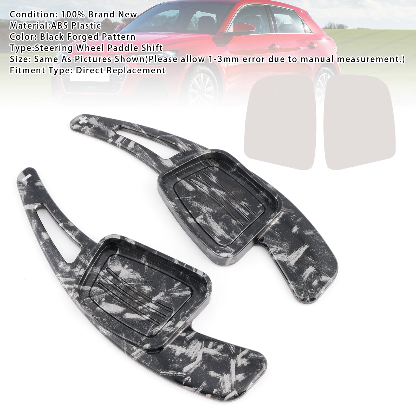 Extension de palettes de changement de vitesse au volant pour Audi Q3 Q5 Q7 S3 S4