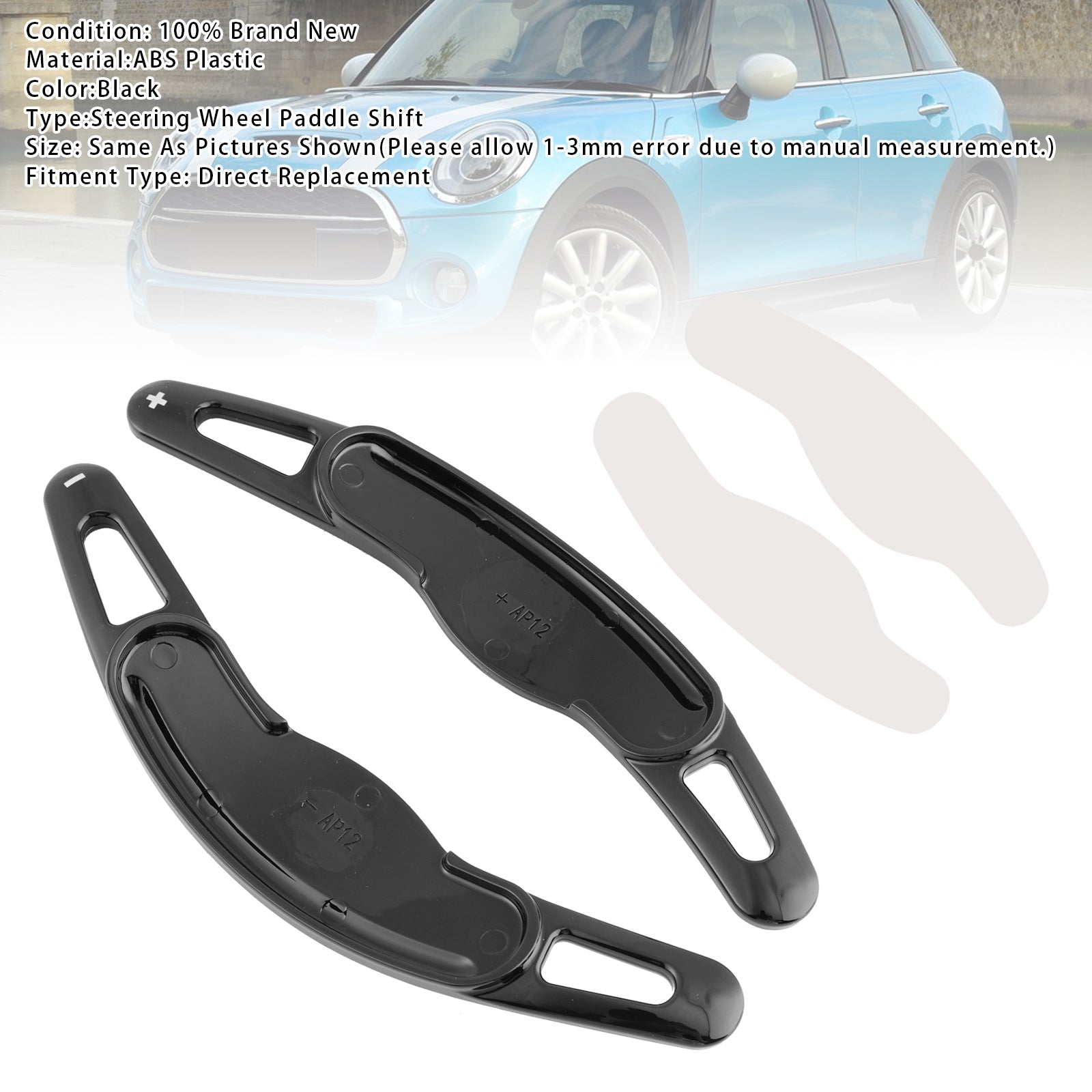 Extension de palettes de changement de vitesse au volant pour Mini F54 F55 F56 F57 F60 2014-2022