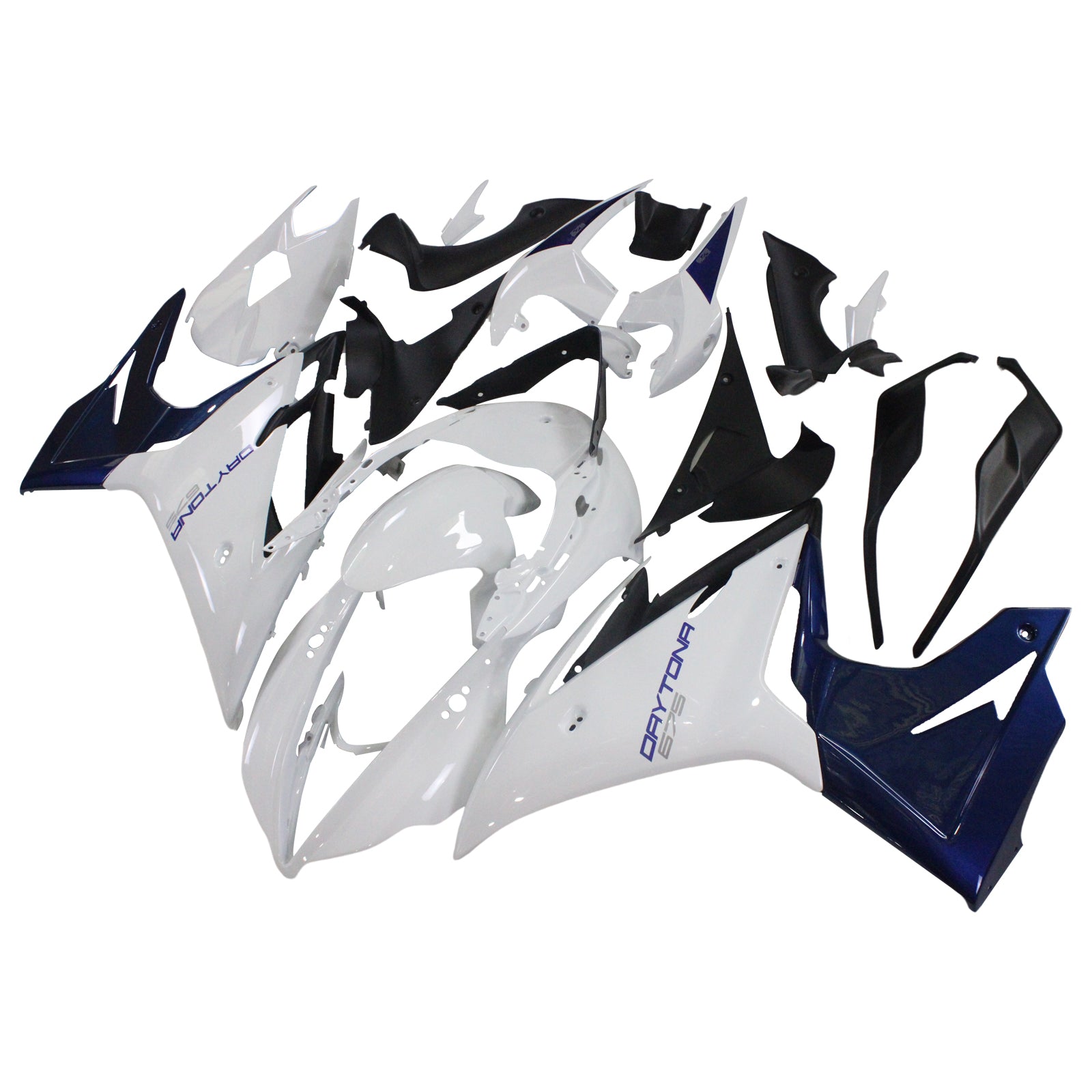 Zestaw owiewki wtrysku, ABS tworzywa sztuczna dla Triumph Daytona 675 2013-2017