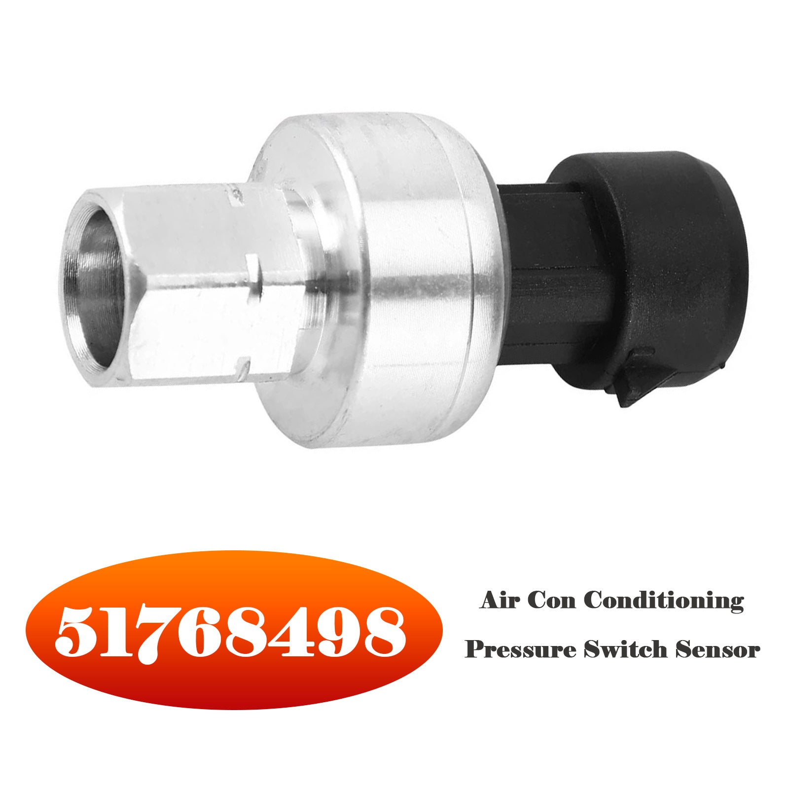 Czujnik ciśnienia klimatyzacji dla Fiat 500 51768498