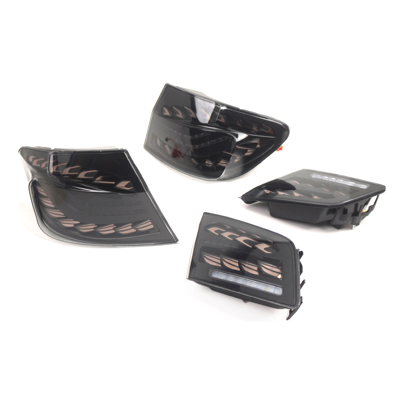 Luci posteriori a LED fumo per BMW Serie 5 di 6a generazione (2010-2016) (5F10, F18, M5, L&R)