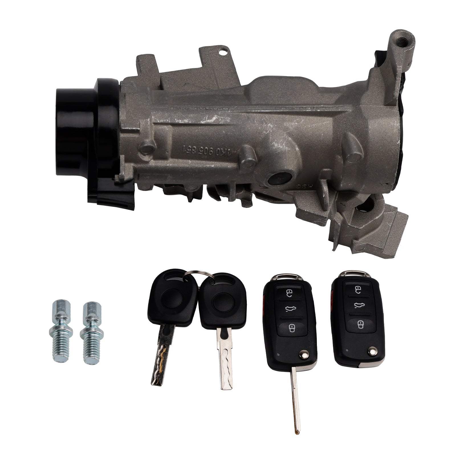 Contactor slotcilinder'EOS 2007-2011 contactslot met 2 sleutels 1K0905851B 1K0905865