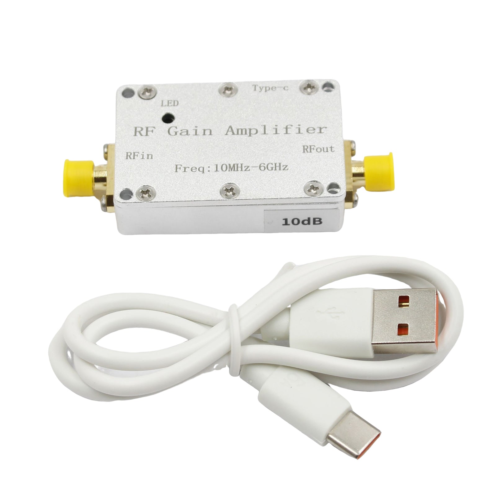 Amplificador RF 10M-6GHz 10dB 20dB 30dB 40dB 40dB Recepción Amplificador a alta ganancia