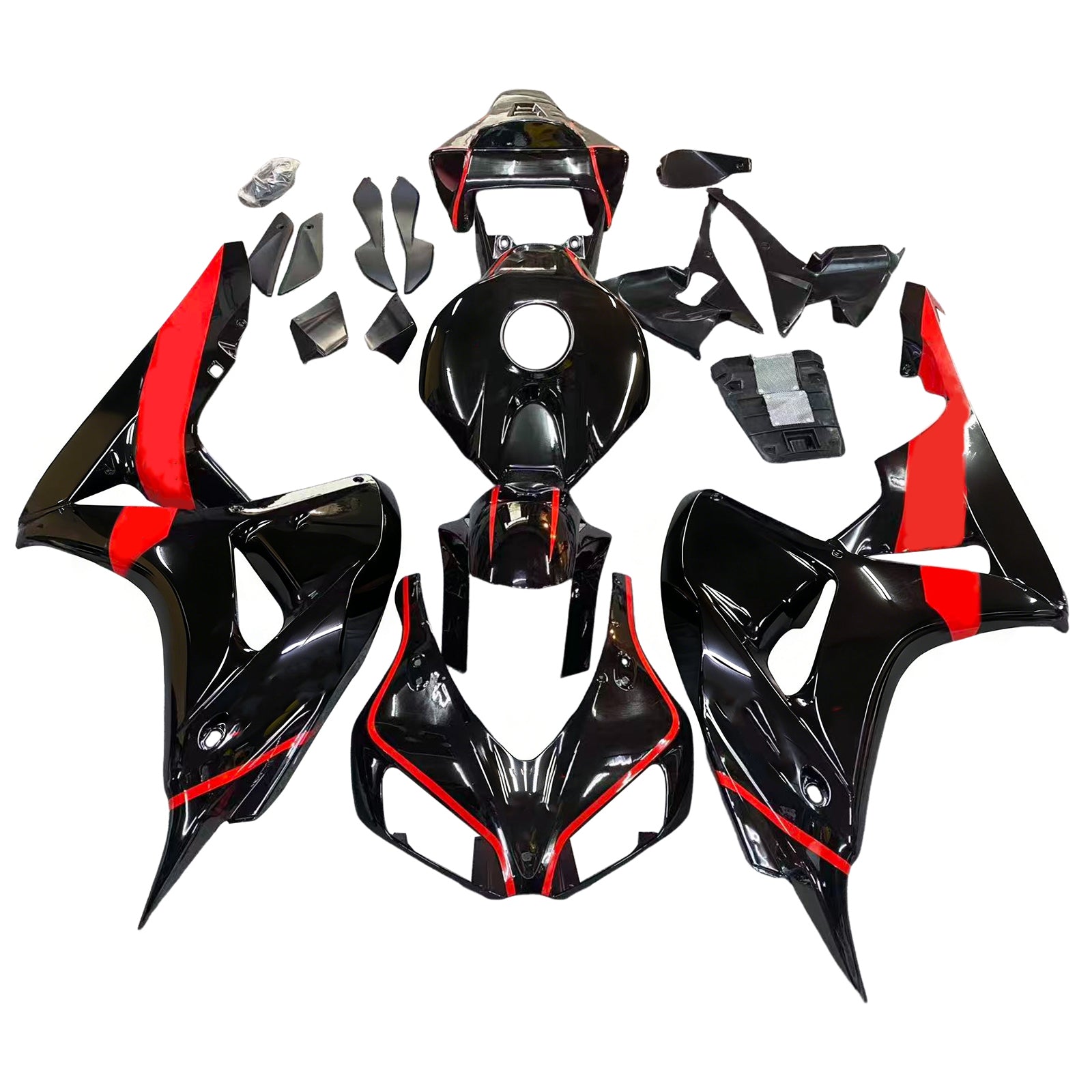 Kit de carénage injecté en plastique ABS pour Honda CBR1000RR 2006-2007