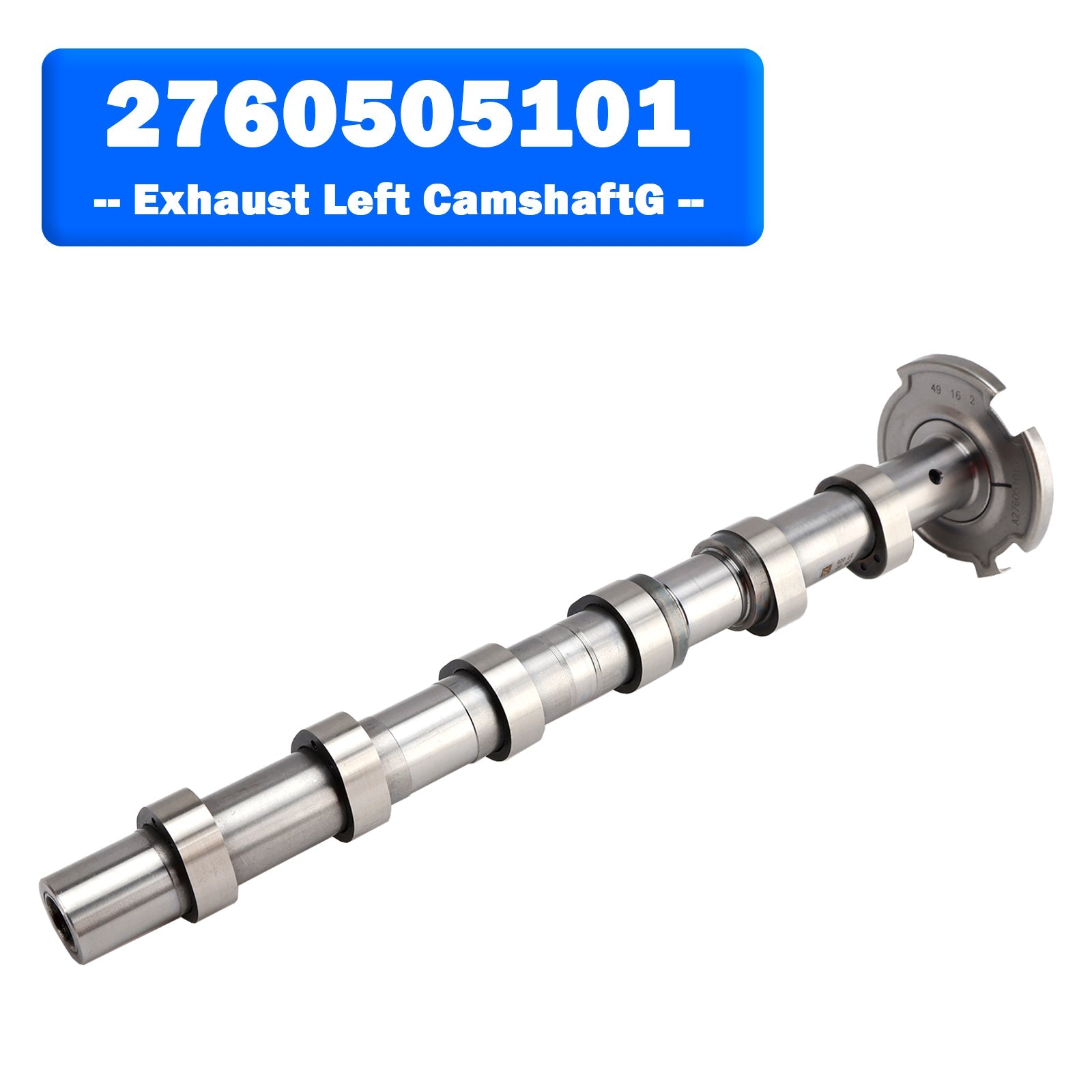 Arbre à cames d'échappement gauche 2760505101 pour Mercedes-Benz GLE450 AMG 4Matic W166 V6 3.0L (2016)