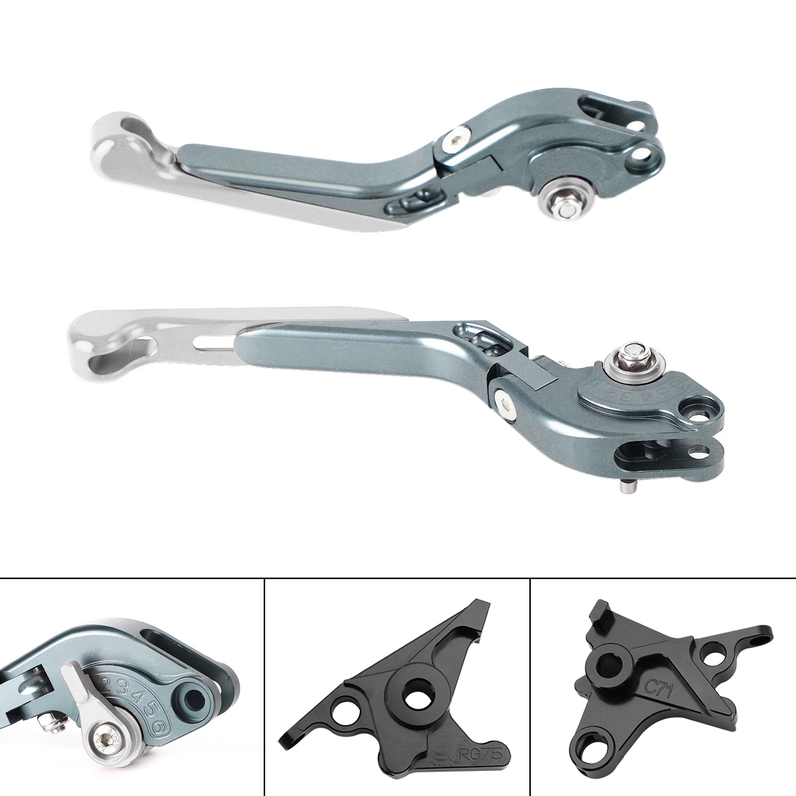 Levier de frein d'embrayage réglable pour BMW R NINE T /PURE/RACER 2017-2023