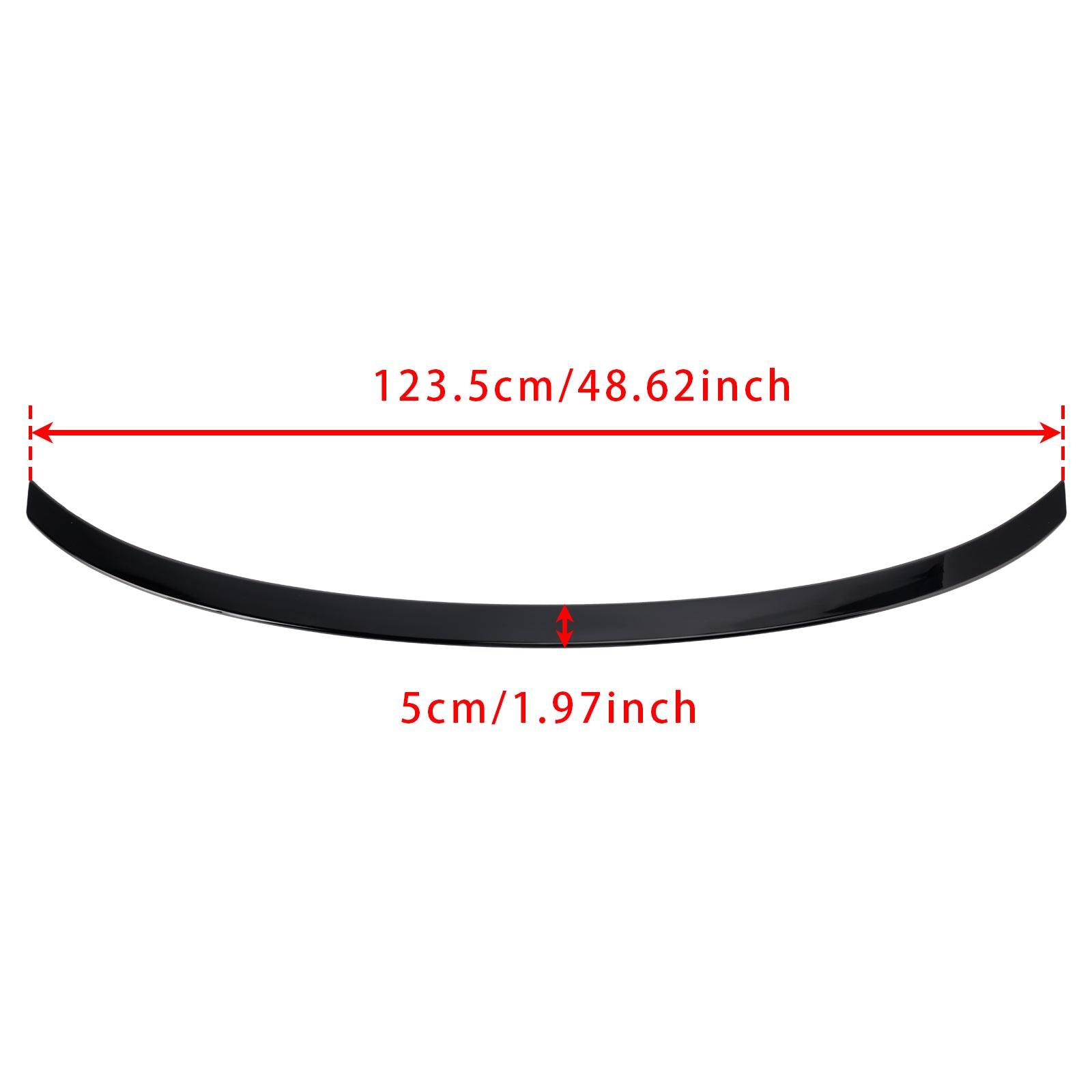 Sijajno črn zadnji spojler prtljažnika za BMW serije 4 G26 Gran Coupe 2021-2025, original MP style