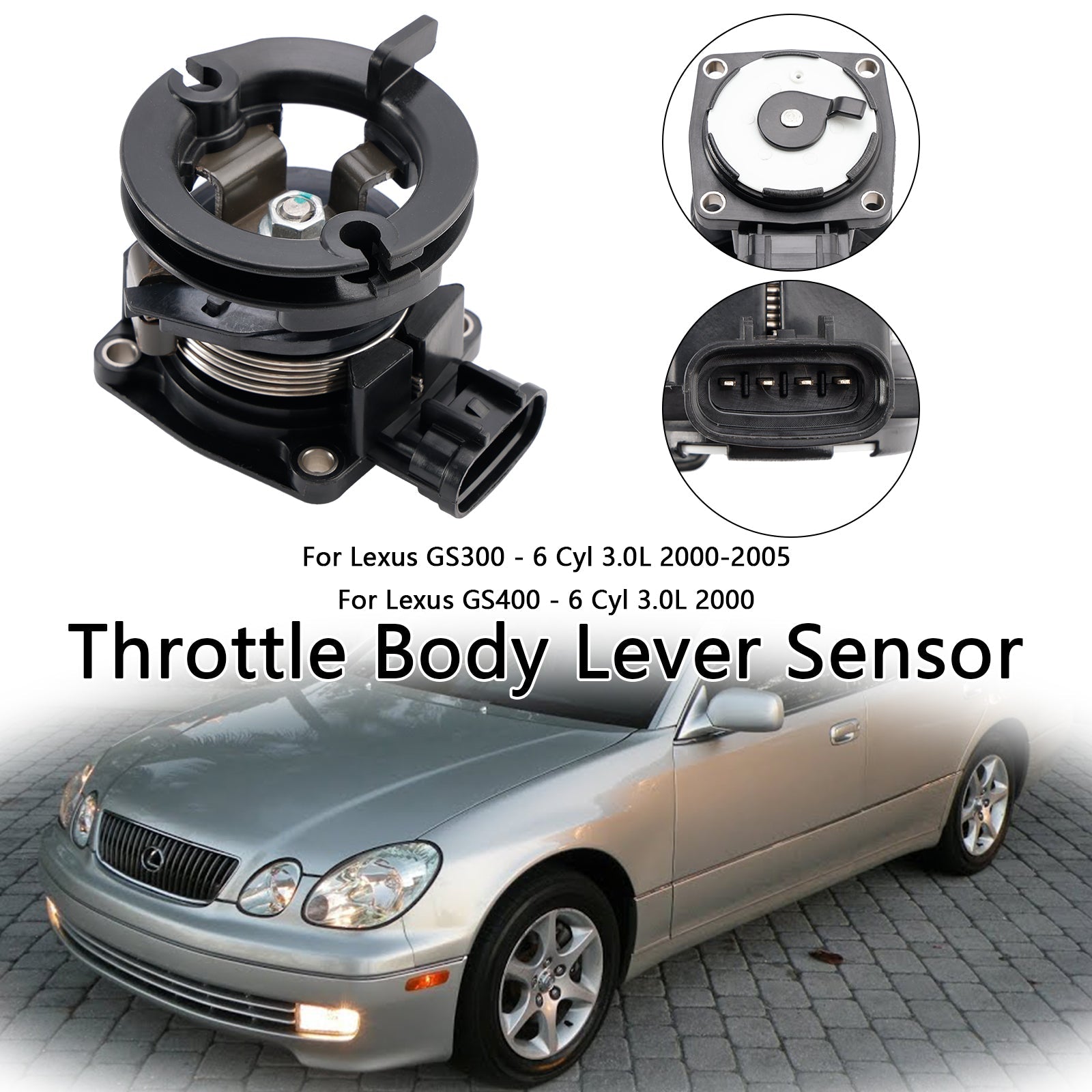 Sensore a leva a farfalla 22060-46070 per Lexus GS300 IS300 2001-2005