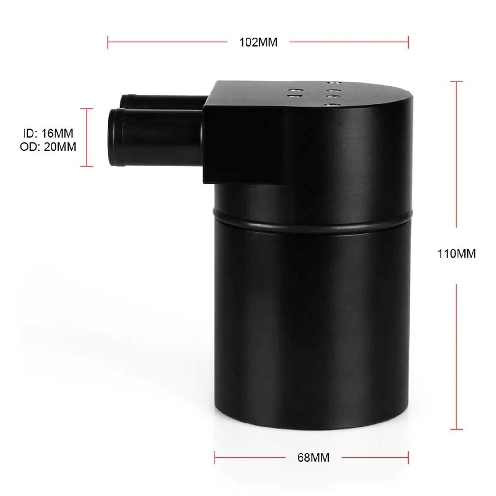 Réservoir de récupération d'huile avec durite de radiateur en silicone pour BMW N54 335i E90 2006-2010