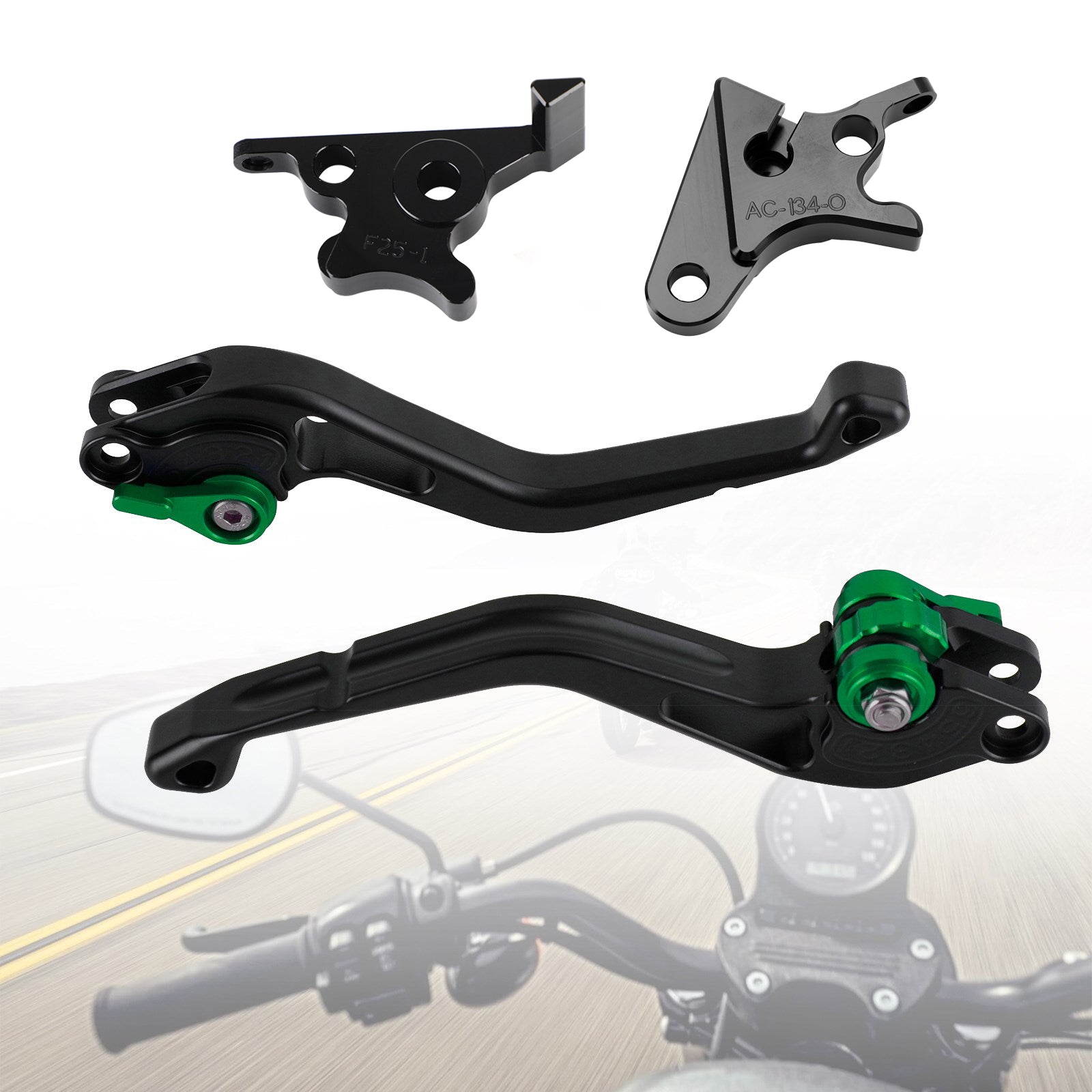 Nueva palanca de freno de embrague corta adecuada para Honda CB350 Hness GB350 CB350 2021-2023