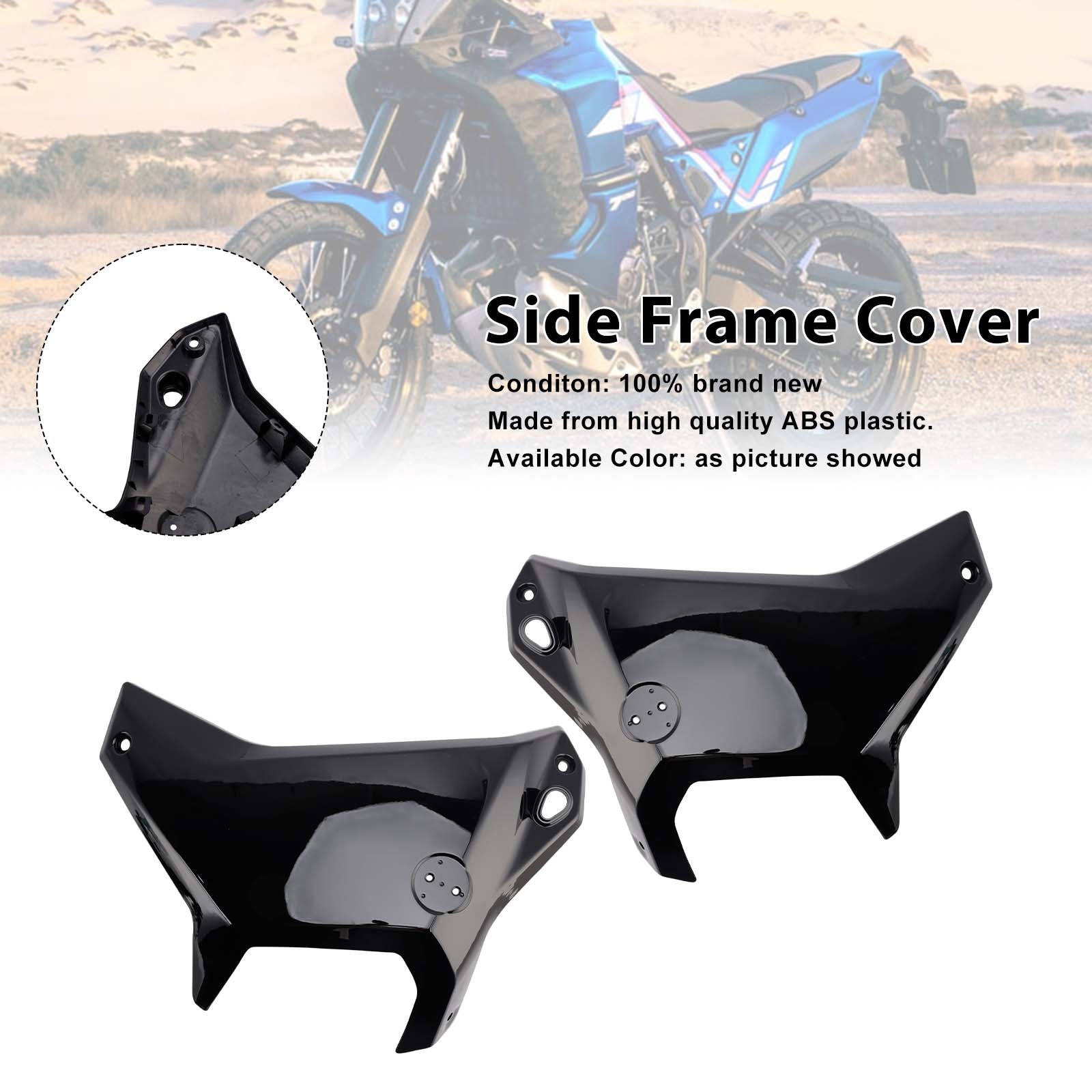 2025-2026 Pour Yamaha Tenere 700 T700S Carénages de panneau de cadre latéral