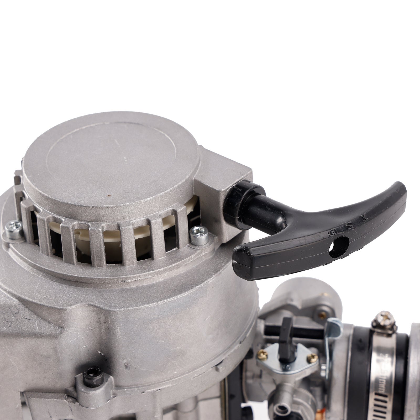 Moteur essence 2 temps 49 cm3 avec démarrage électrique pour mini quad tout-terrain