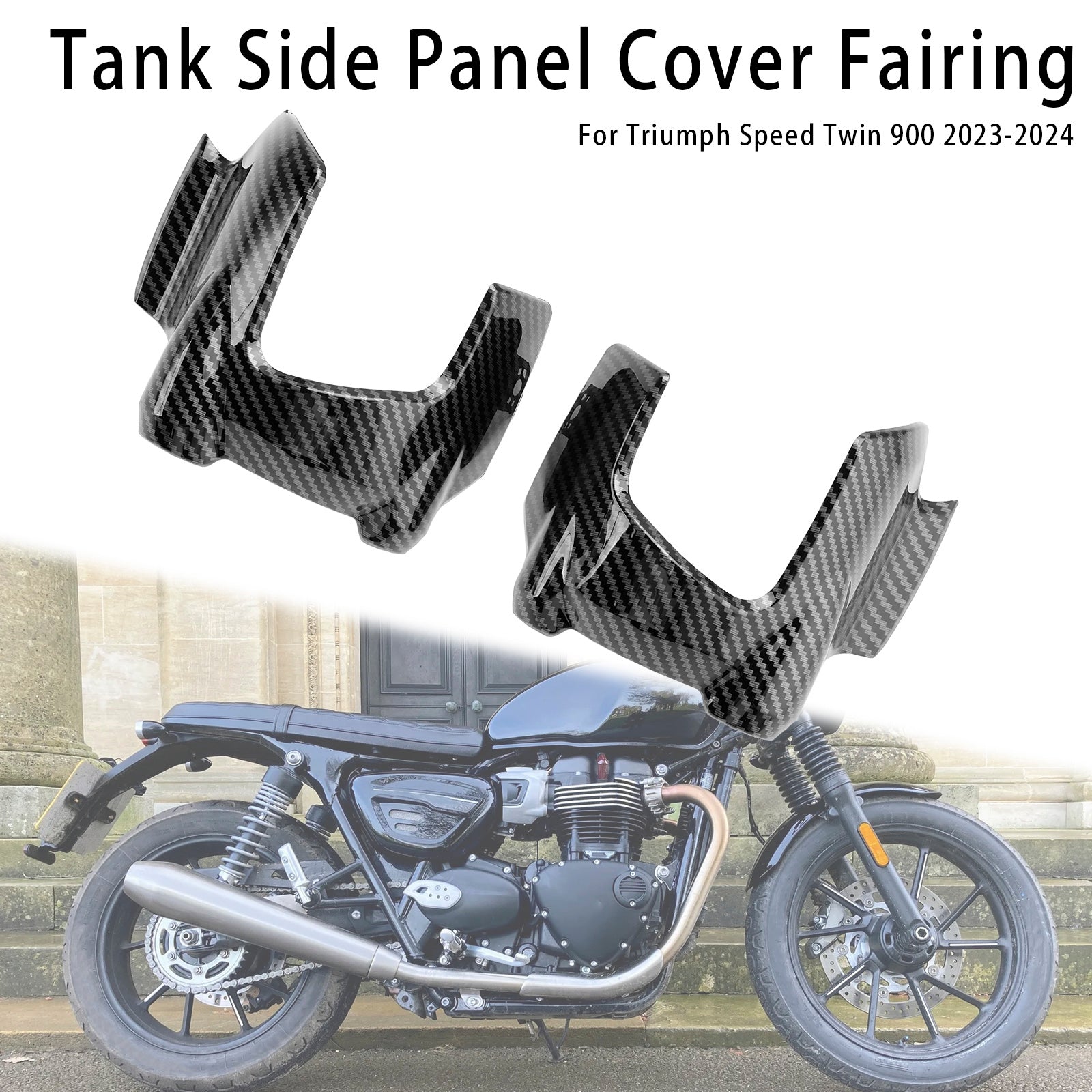 Panneau de carénage latéral de réservoir Speed Twin 900 2023-2024