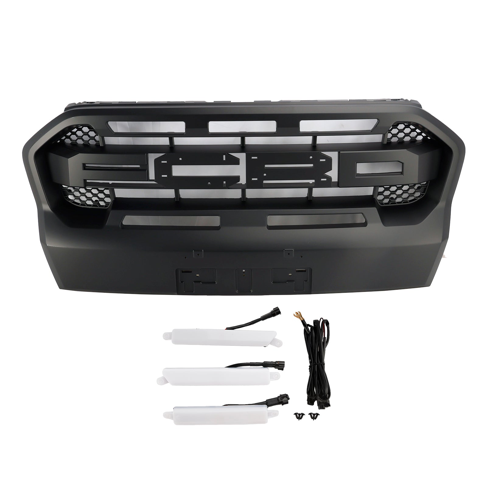 Zestaw przed Raptor dla Ford Ranger T8 2019-2023 ze zintegrowanymi światłami LED