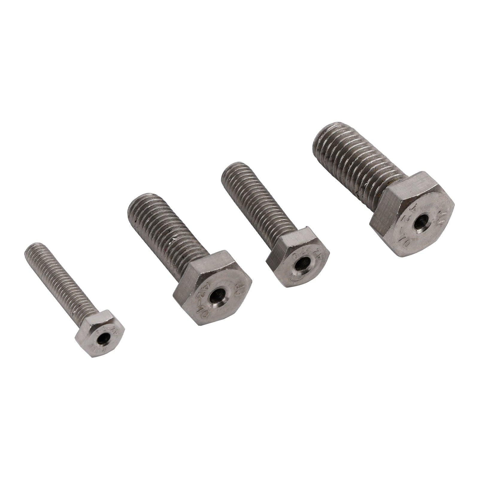 Porausopas -sarja rikki ruostumattomasta teräksestä valmistettu M6, M8, M10 ja M12, 4 huonetta