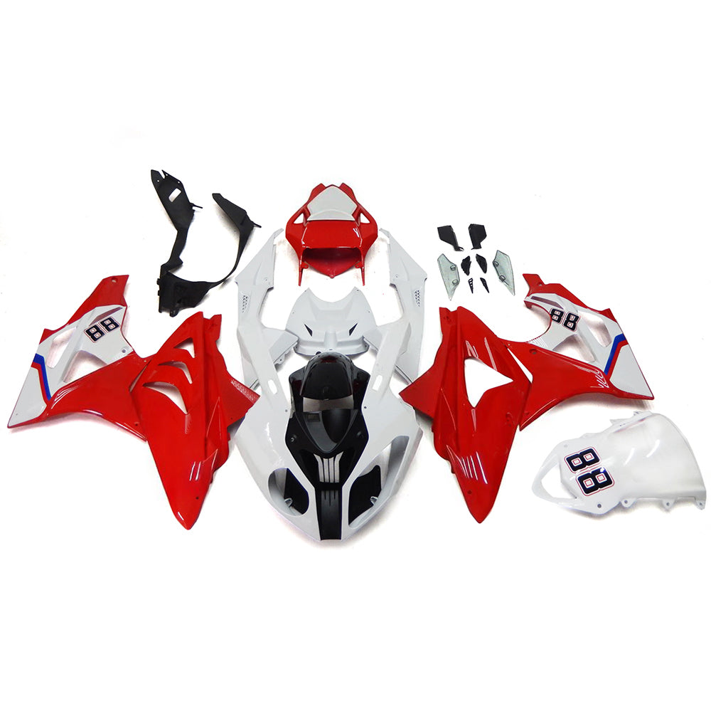 Kit de carénage à injection en plastique ABS pour BMW S1000RR 2009-2014