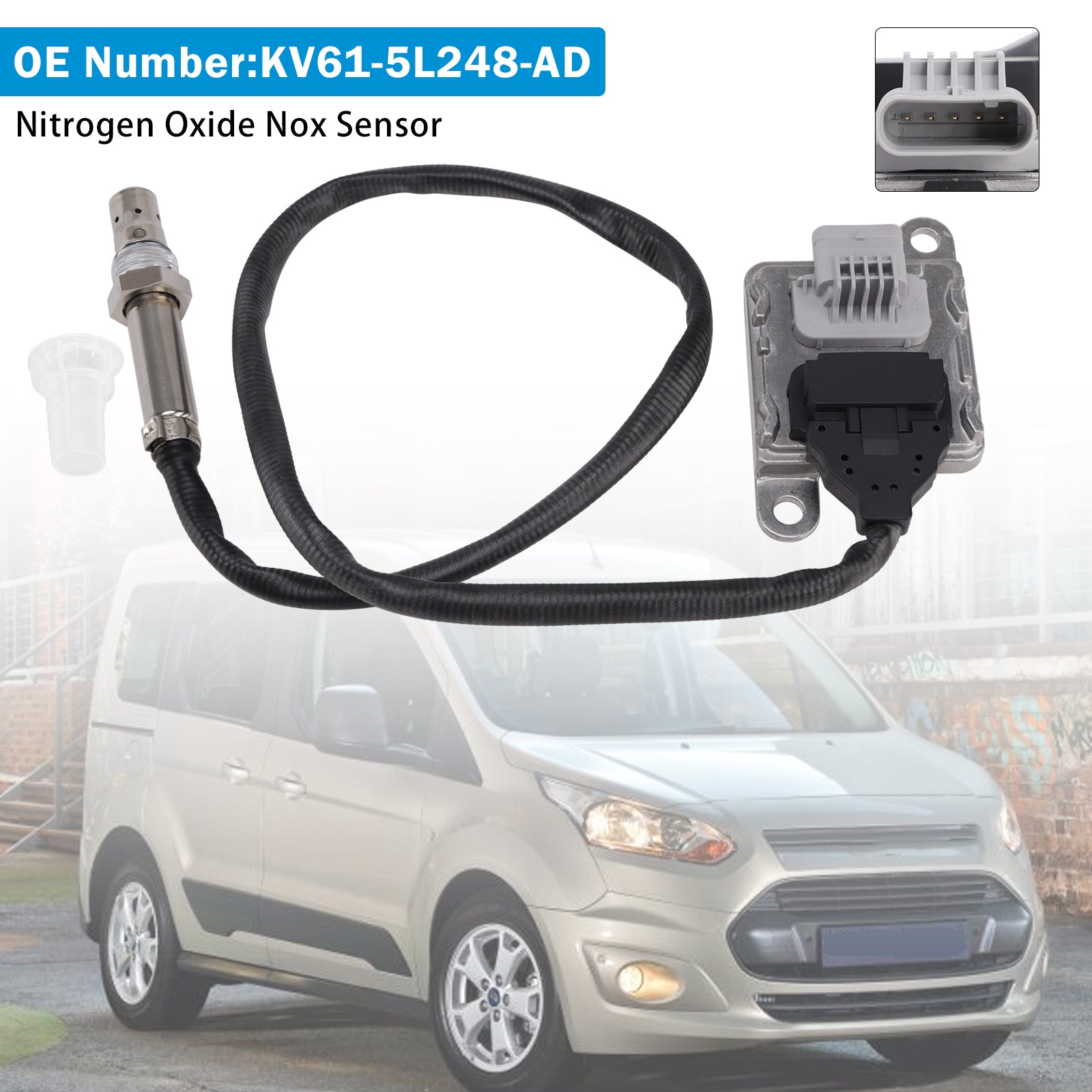 Sensor d'oxide van'stikstof NOX KV61-5L248-AD voor Ford Tourneo Connect 1.5 (2015-2022)