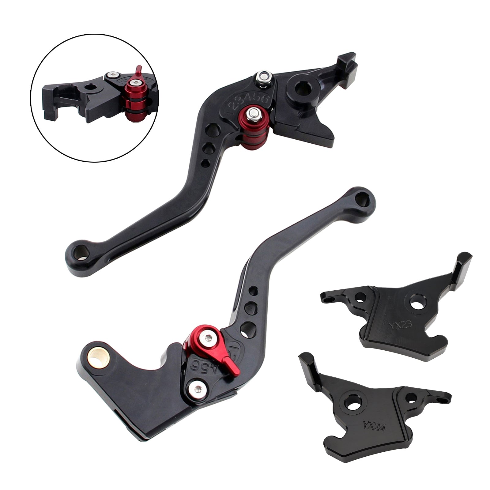 Levier de frein et d'embrayage court neuf pour YAMAHA XMAX 300 (2023-2025)