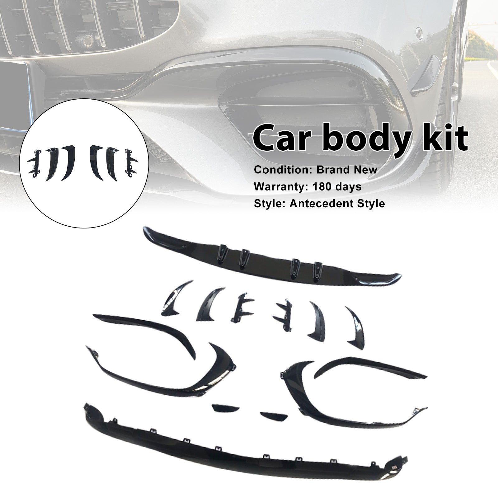 Komplet karoserije in odbijačev za Mercedes-Benz razreda A W177 A45 (2019–2023) in W177 A45S