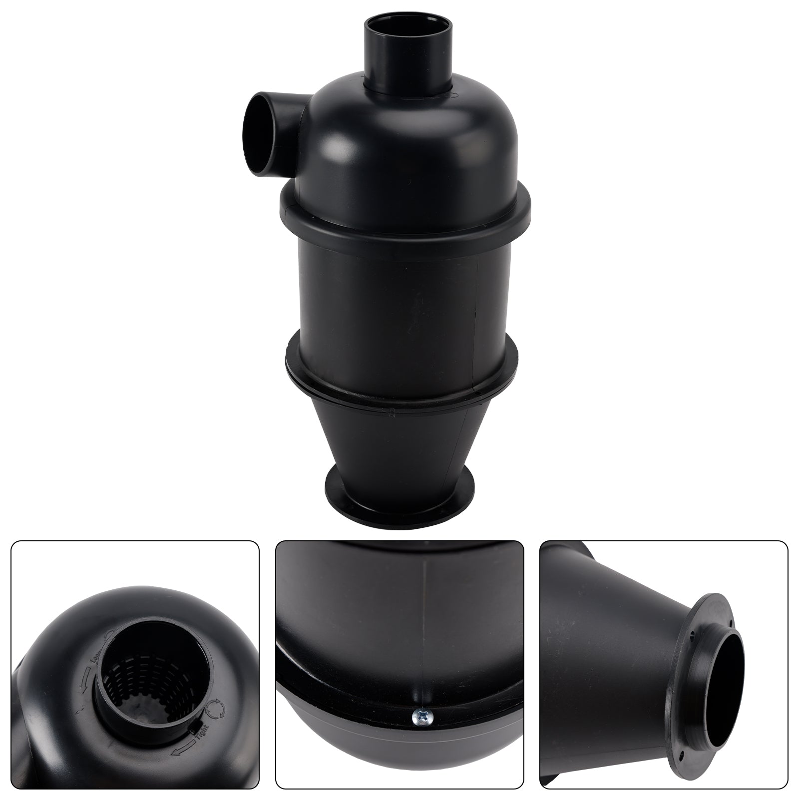 Colector de polvo de filtro ciclónico, separador de polvo robusto para carpintería y arena