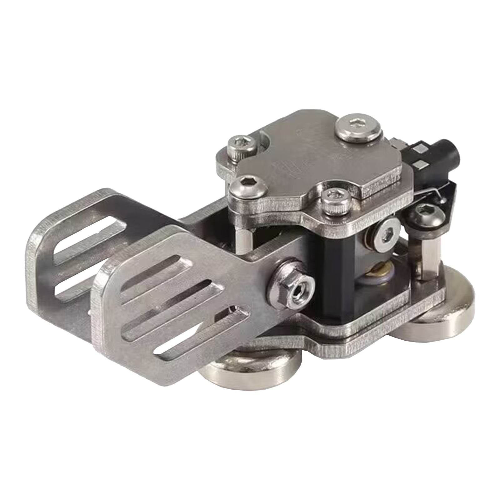 Acier inoxydable Dual Palette HF Ondes Courtes Automatique Clé Clé CW Clé Morse