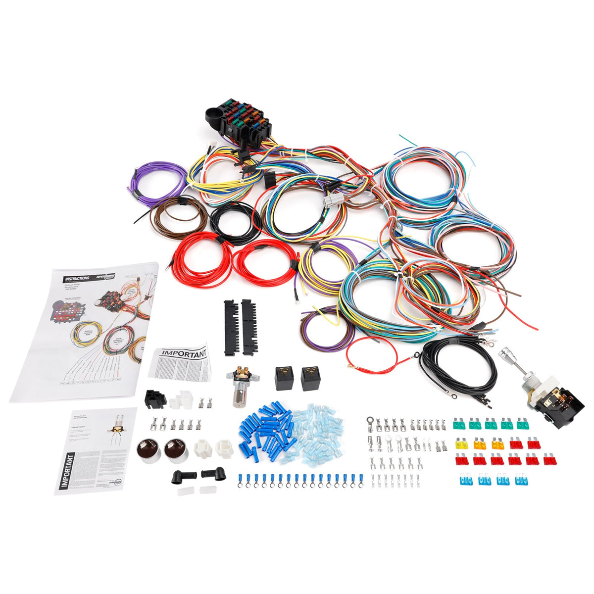 Universeller 22-Stromkreis-Kabelbaum, kundenspezifischer Kabelsatz, XL-Kabel 91064022
