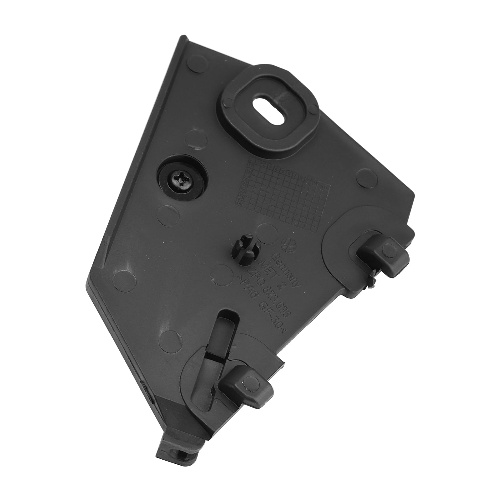 Support de poignée de déverrouillage de capot avant noir 7P0823633 pour VW Touareg 2011-2017