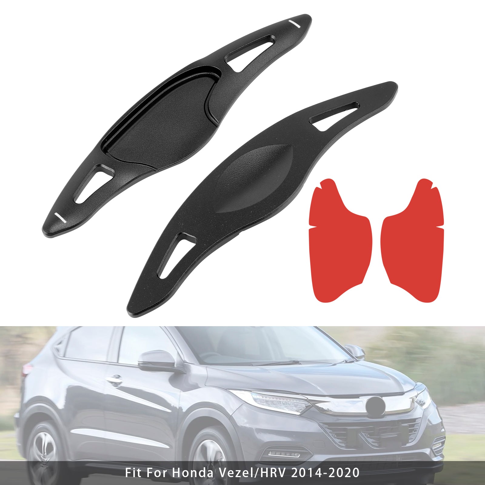 Extension de palettes de changement de vitesse au volant en aluminium pour Honda FIT VEZEL HRV 2014-2020