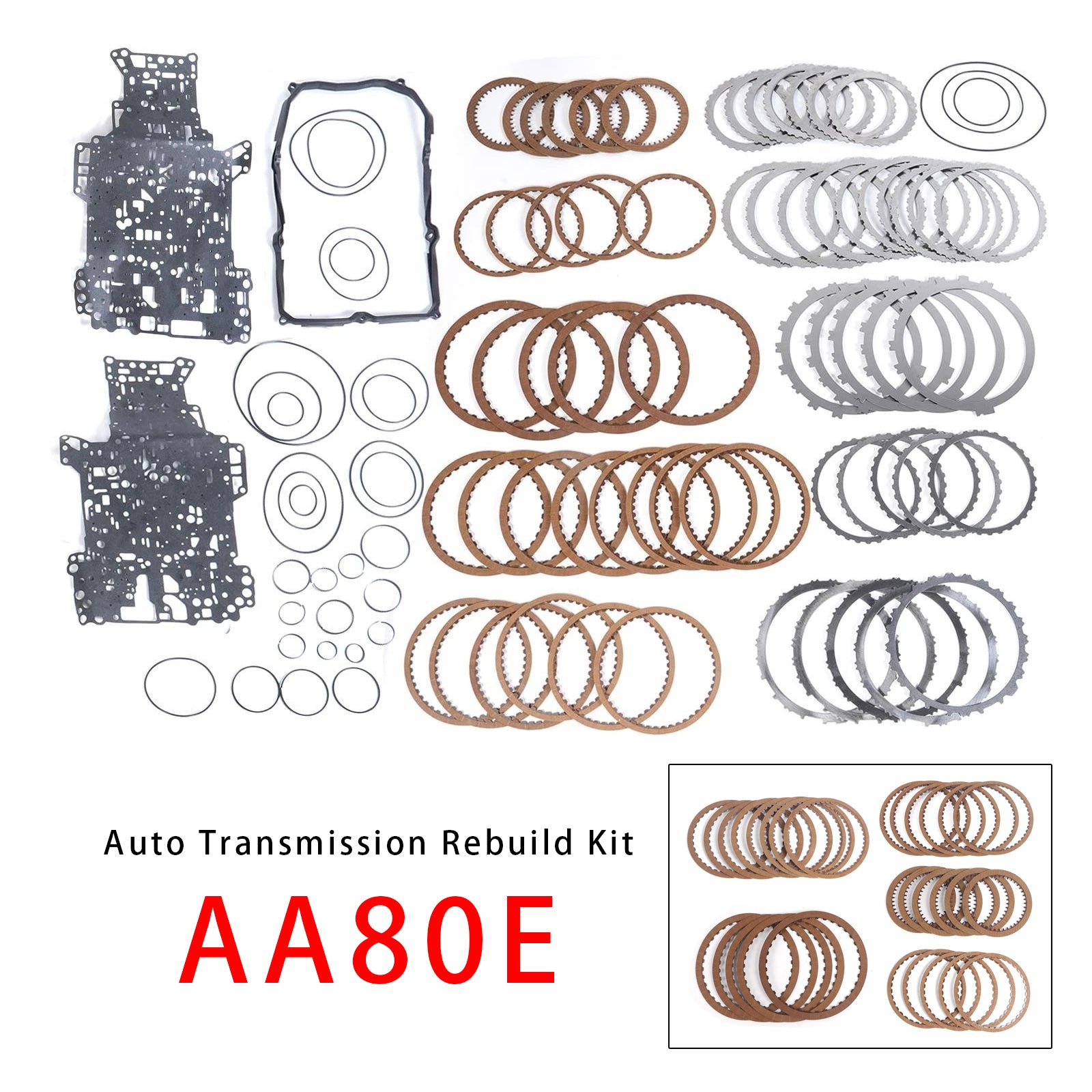 Kit di ricostruzione cambio automatico completo B208880A per Toyota GS460 LS460 4.6L AA80E