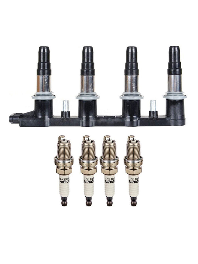 1 bobine d'allumage + 4 bougies d'allumage 55561655 pour Chevrolet Sonic 1.8l 2012 - 2018