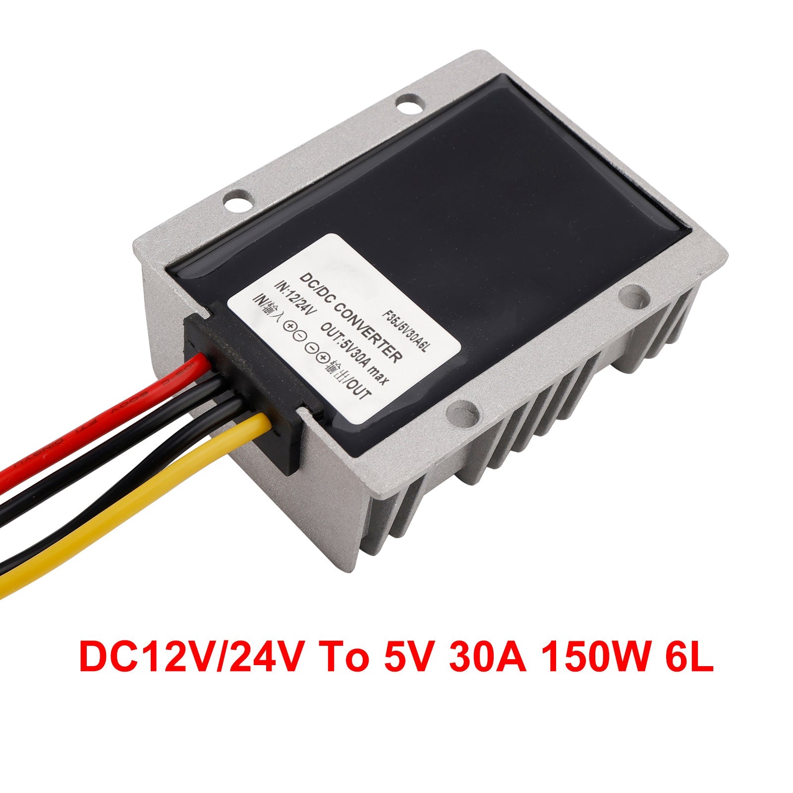 Abbattimento della tensione del regolatore del convertitore CC/CC impermeabile da 12 V/24 V a 5 V 30 A 150 W