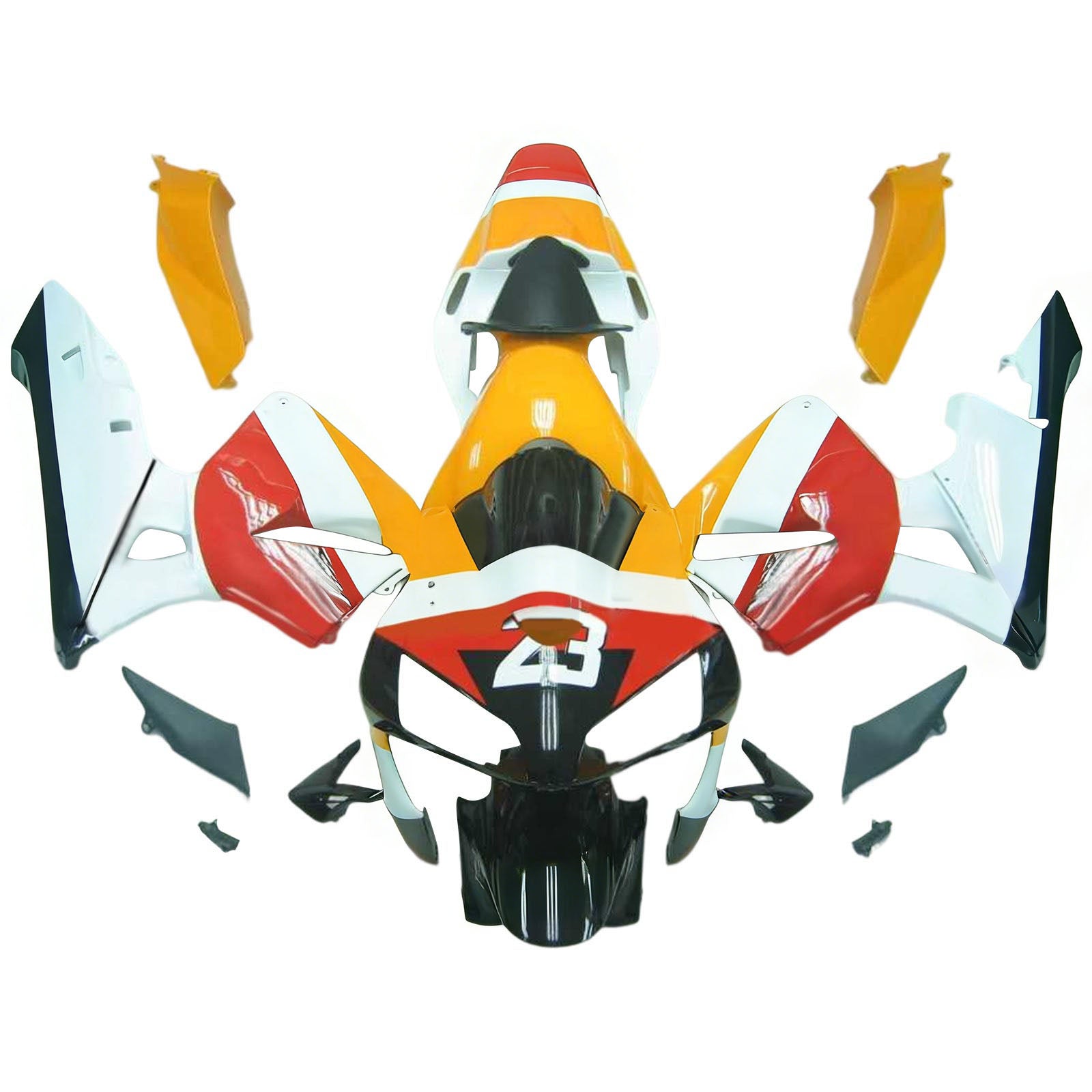 Kit de carénage par injection, carrosserie en plastique ABS pour Honda CBR600RR 2003-2004 F5