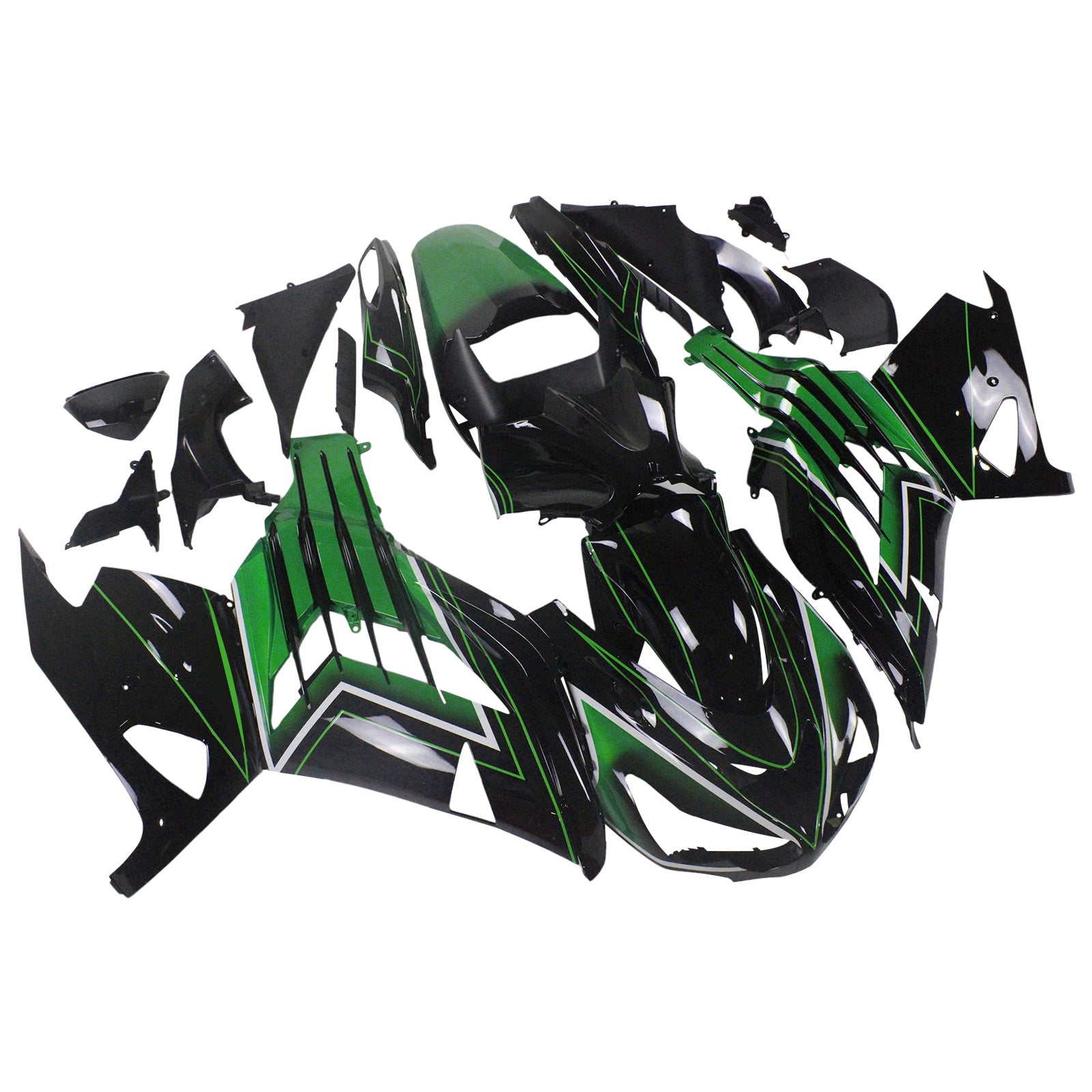 Kit de carénage par injection, carrosserie adaptée à la Kawasaki ZX14R ZZR1400 2012-2026