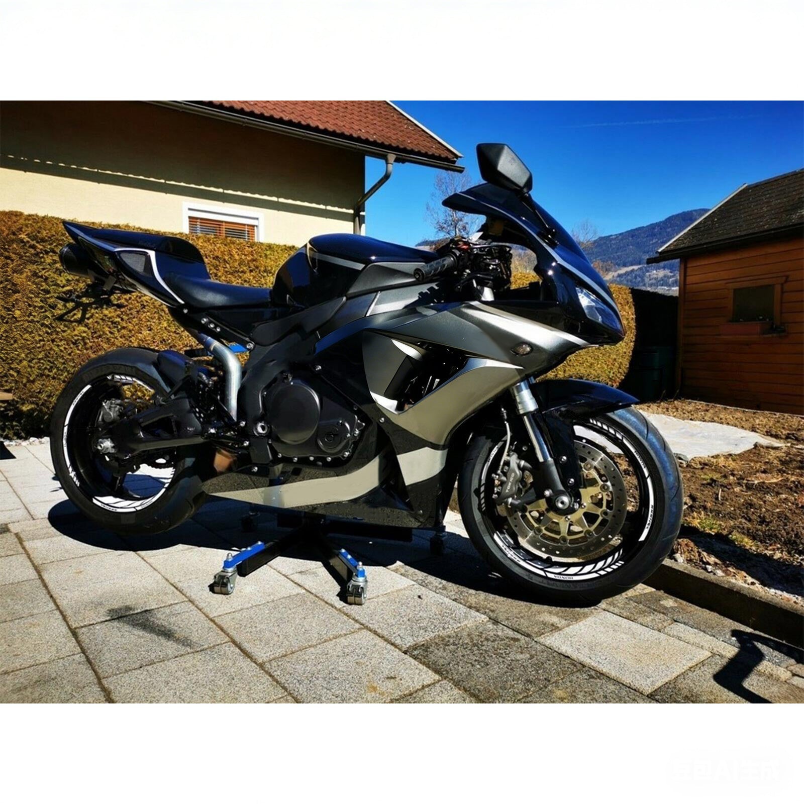 Kit de carénage injecté en plastique ABS pour Honda CBR1000RR 2006-2007