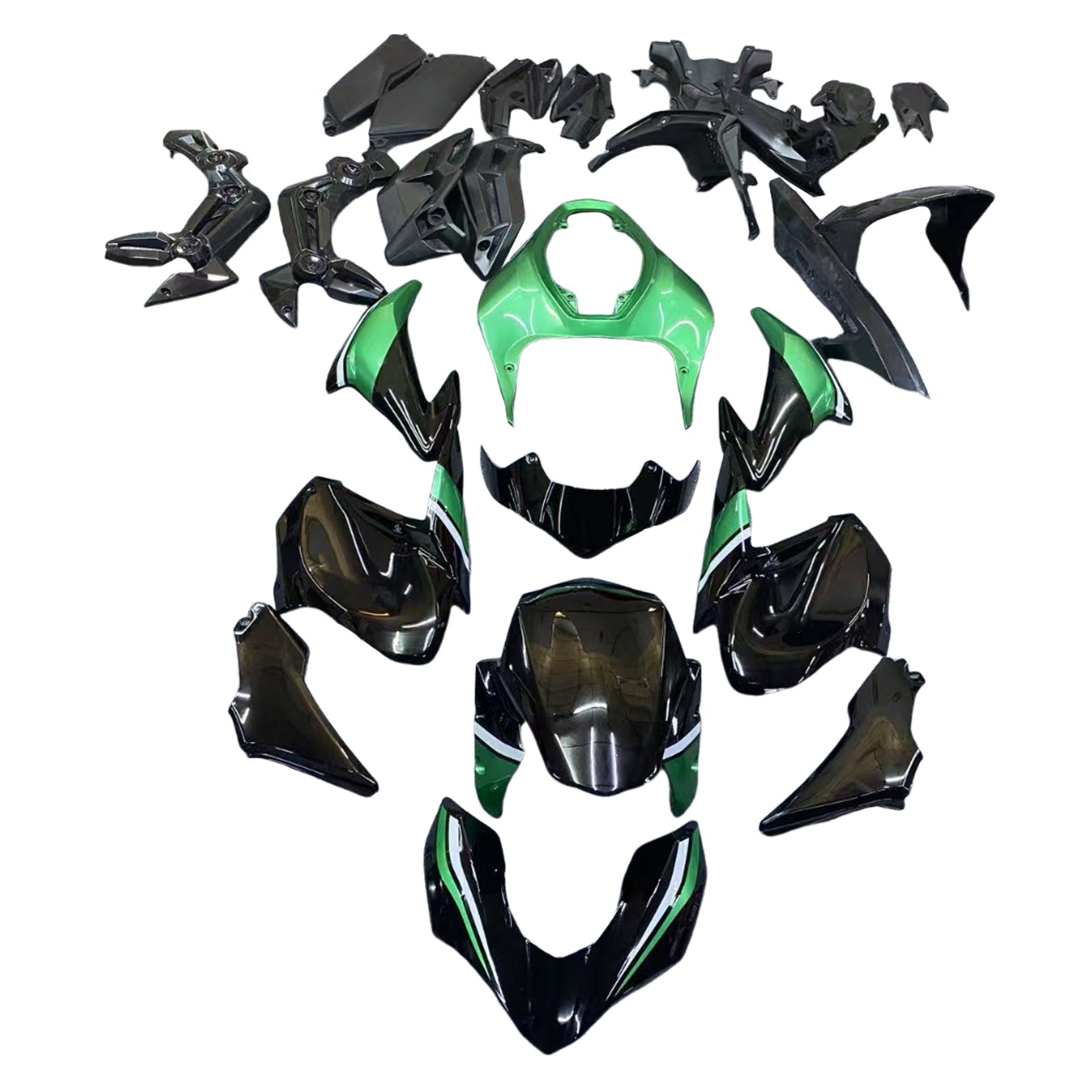 Kit de carénage injecté en plastique ABS pour Kawasaki Z900 2017-2019
