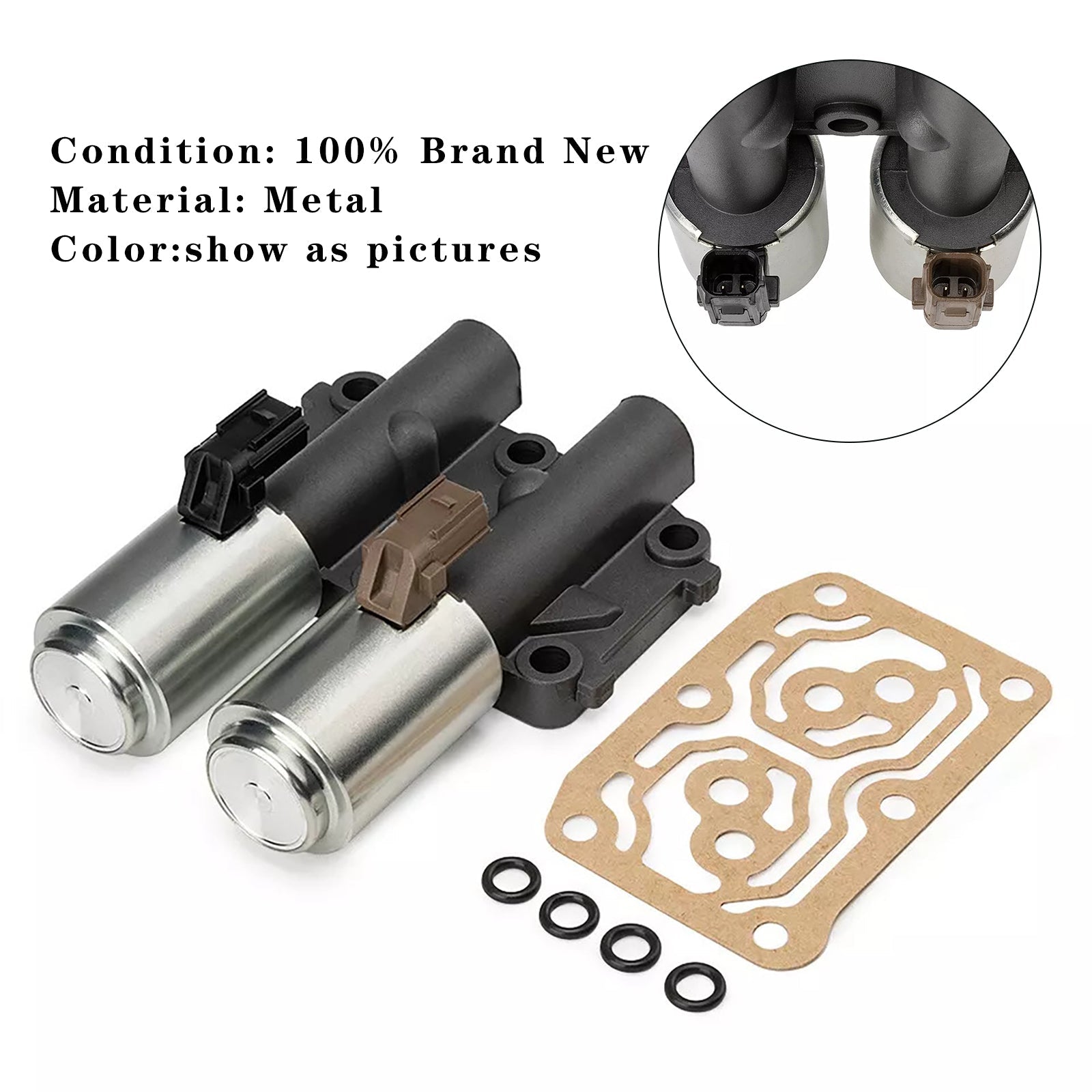 2011-2012 Honda Accord LX-S Coupe 2-drzwiowa skrzynia biegów 2,4L Podwójny liniowy elektromagnes 28260-R90-004