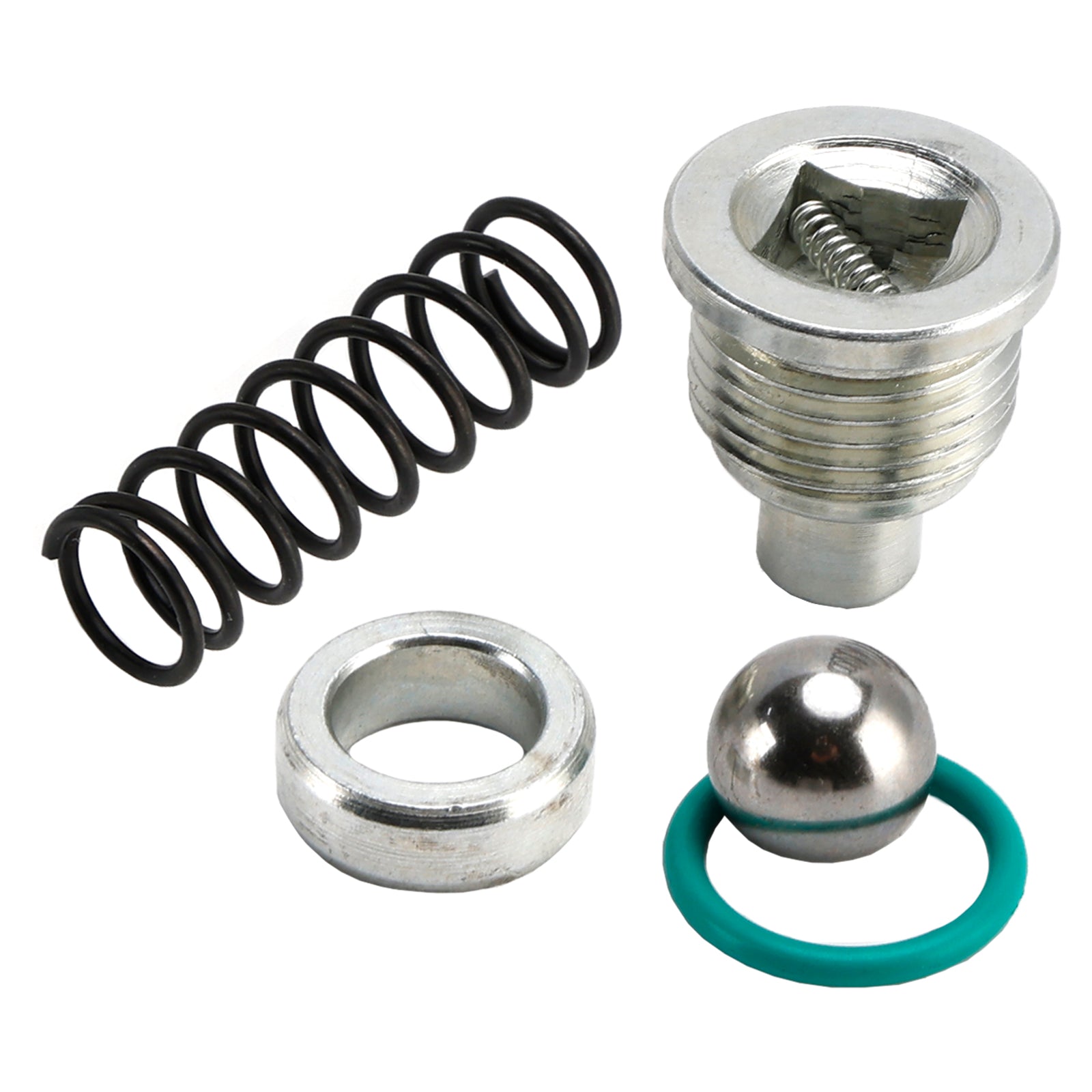 7.3L Dieseloliepomp-overdrukventielveer-, plug- en afdichtingsset voor Ford F250, F350, F450, F550 FSD, E250, E350, E450 ESD (1994.05-2003).