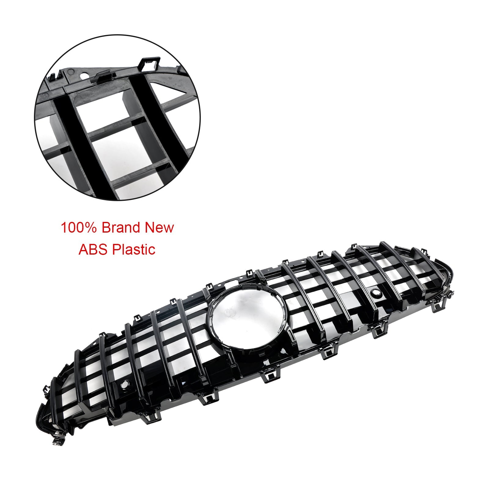Grille de pare-chocs avant noire Mercedes CLS C257 W257 Coupé 2018-2024