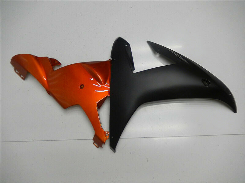 Kit de carénage en plastique ABS moulé par injection orange pour Yamaha YZF R1 2002-2003