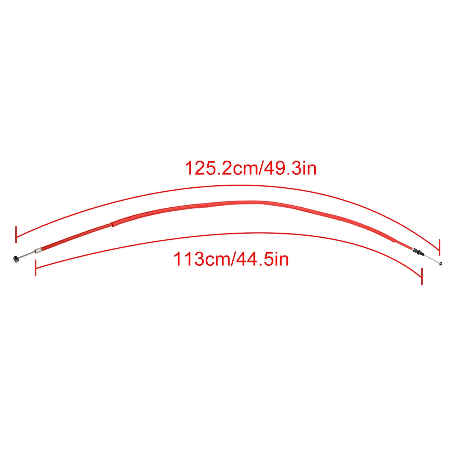 Rdeči rezervni kabel za motocikle Suzuki GSXR1000 2009-2016