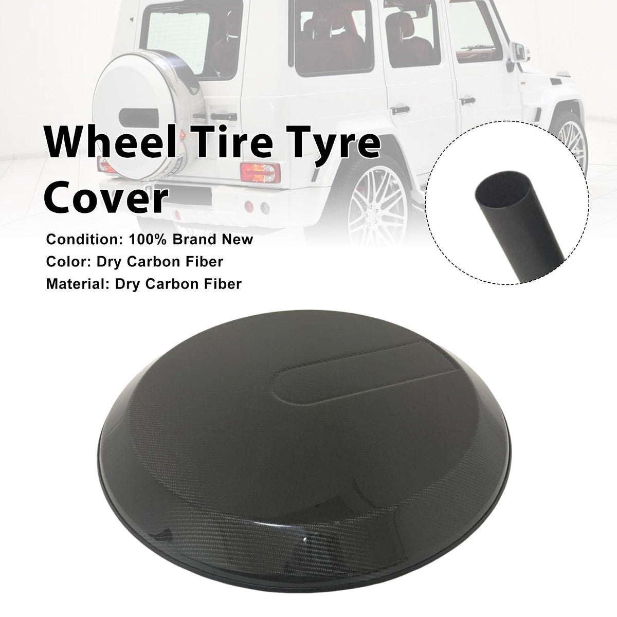Funda impermeable para rueda de repuesto de Mercedes-Benz W465 (desde 2025)