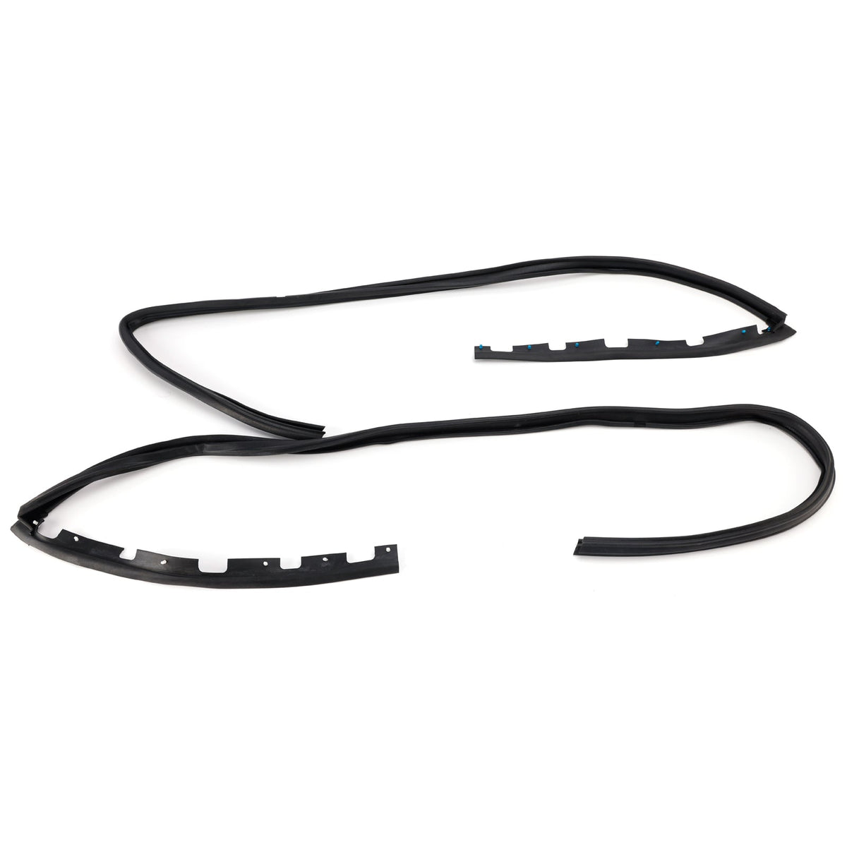 Juego de 2 juntas de goma para las puertas delanteras del Honda Civic de 2 y 3 puertas (1992-1995) EG6 y EG4.
