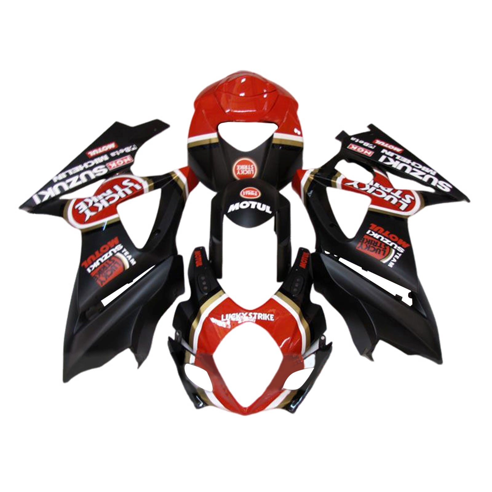 Amotopart Suzuki GSXR1000 2007-2008 K7 Kit de carenado de carrocería de plástico ABS