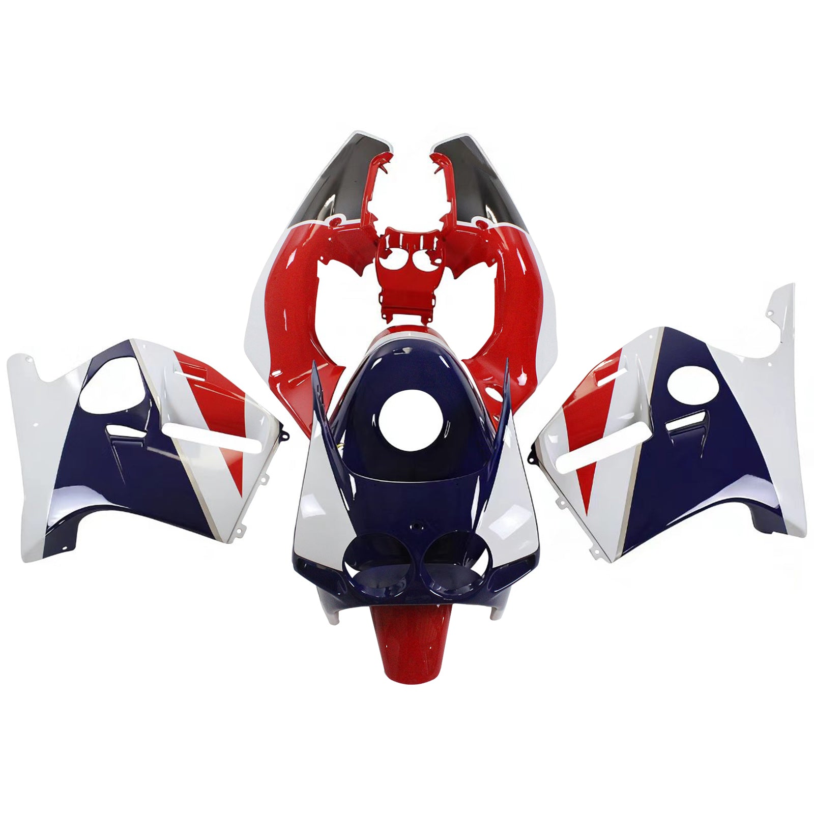 Kit de carénage en plastique injecté pour Honda CBR250RR MC19 1988-1989