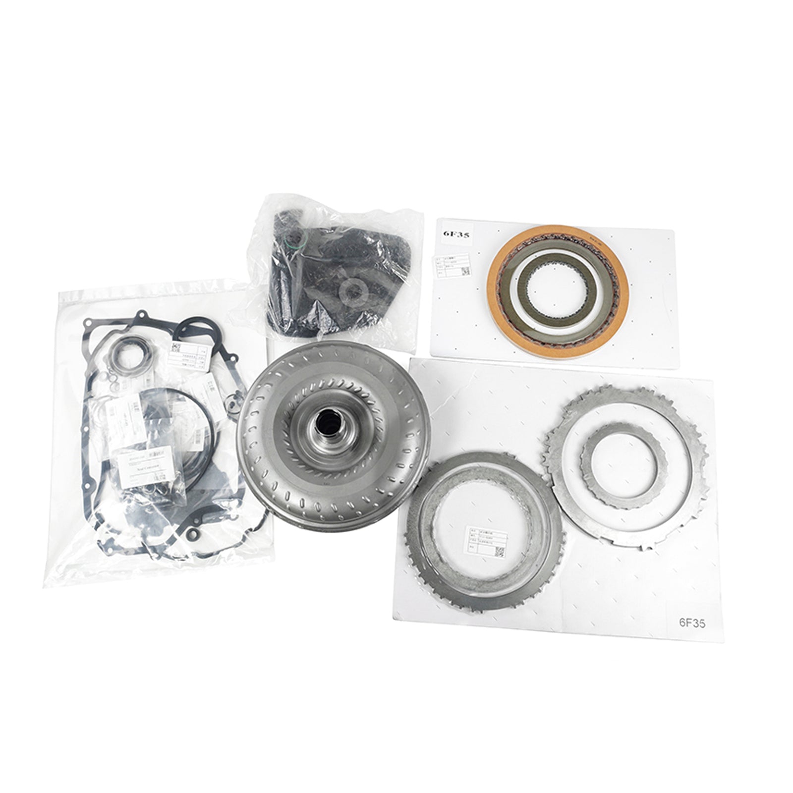Kit de reconstrucción de transmisión con convertidor de torque para Ford 1.5L 6F35 (2013 y siguiente)