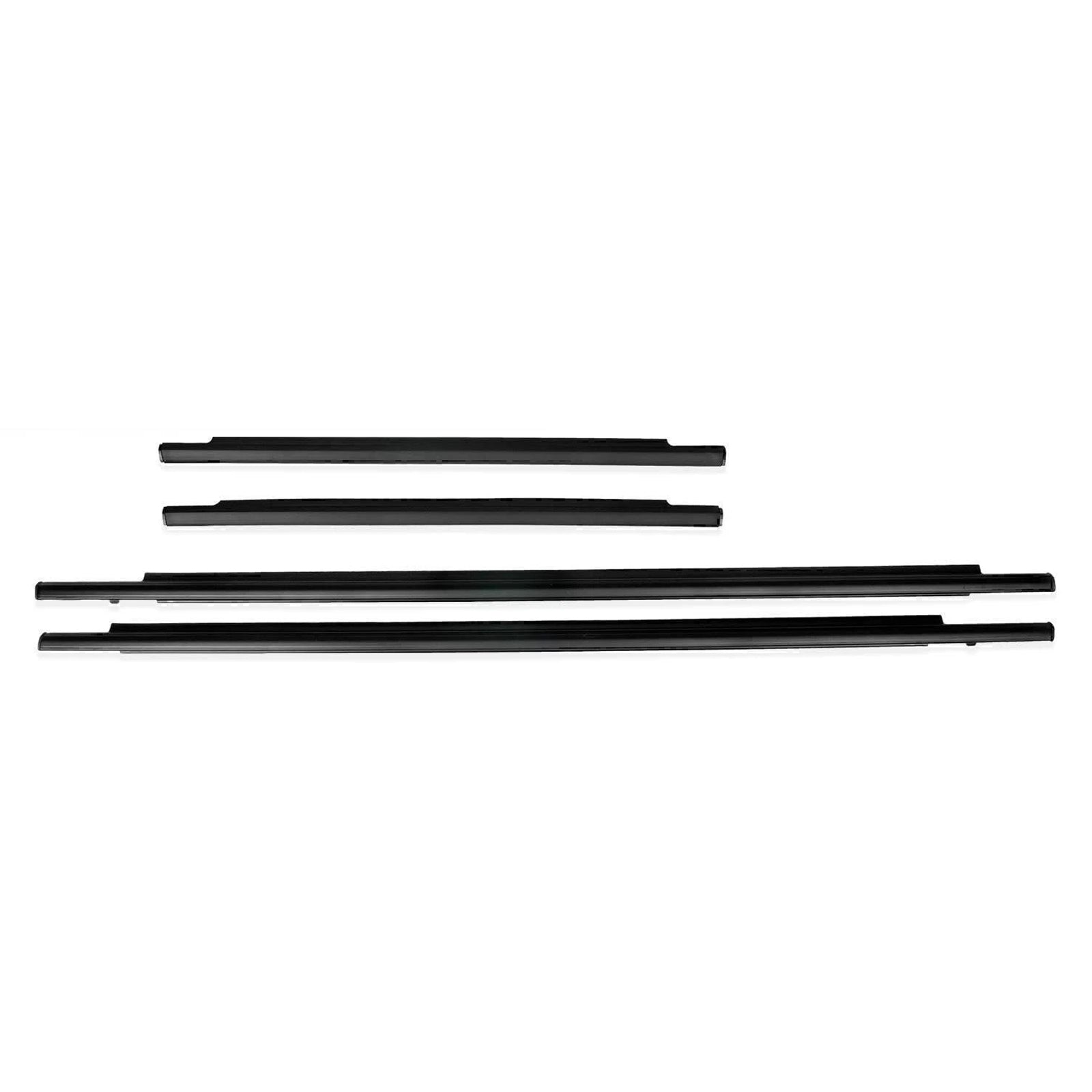 Joint d'étanchéité de moulure de fenêtre (4 pièces) pour Toyota FJ Cruiser (2007-2014).