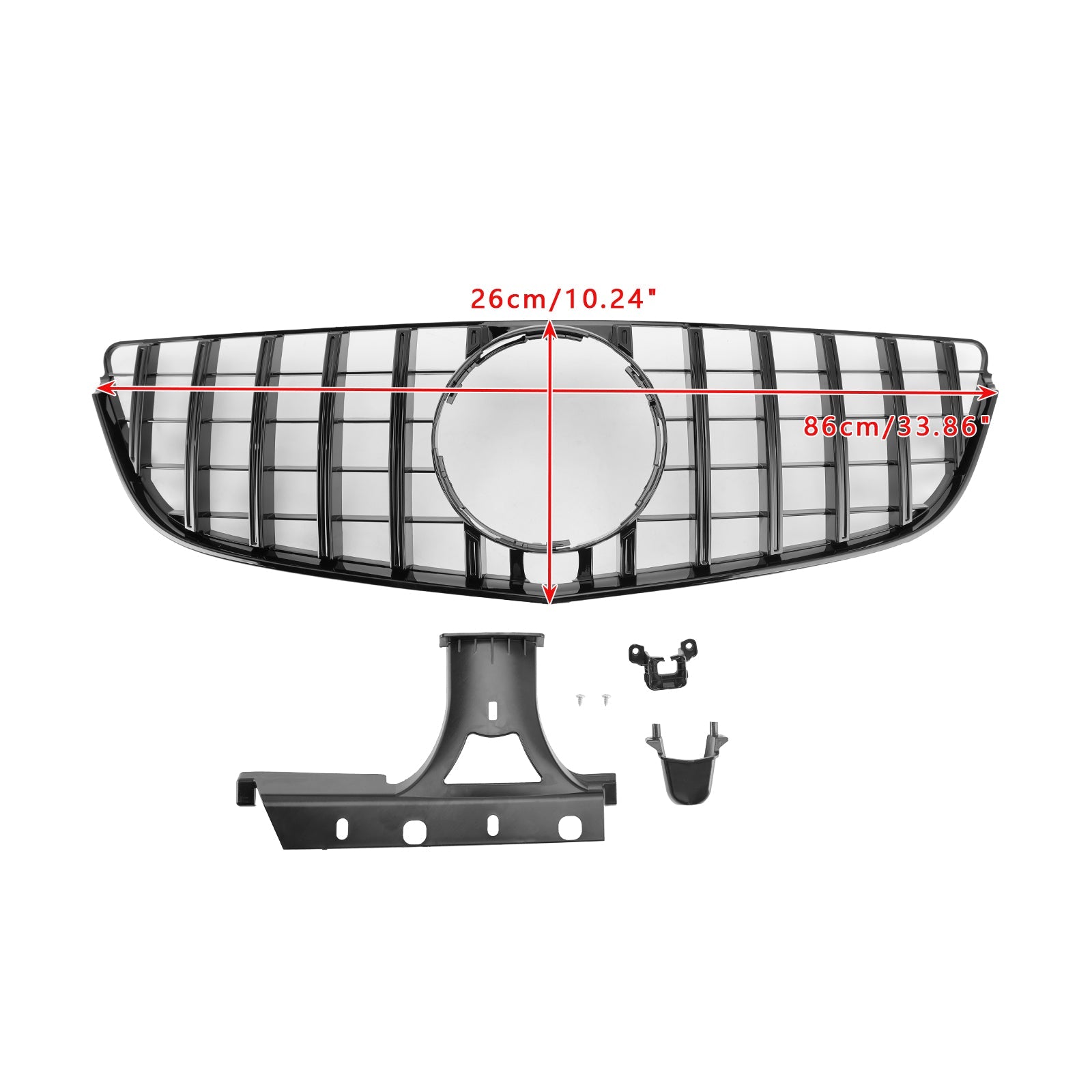 Sprednja odbijač GT Style za Mercedes E-razred W207 Kupe 2014–2017