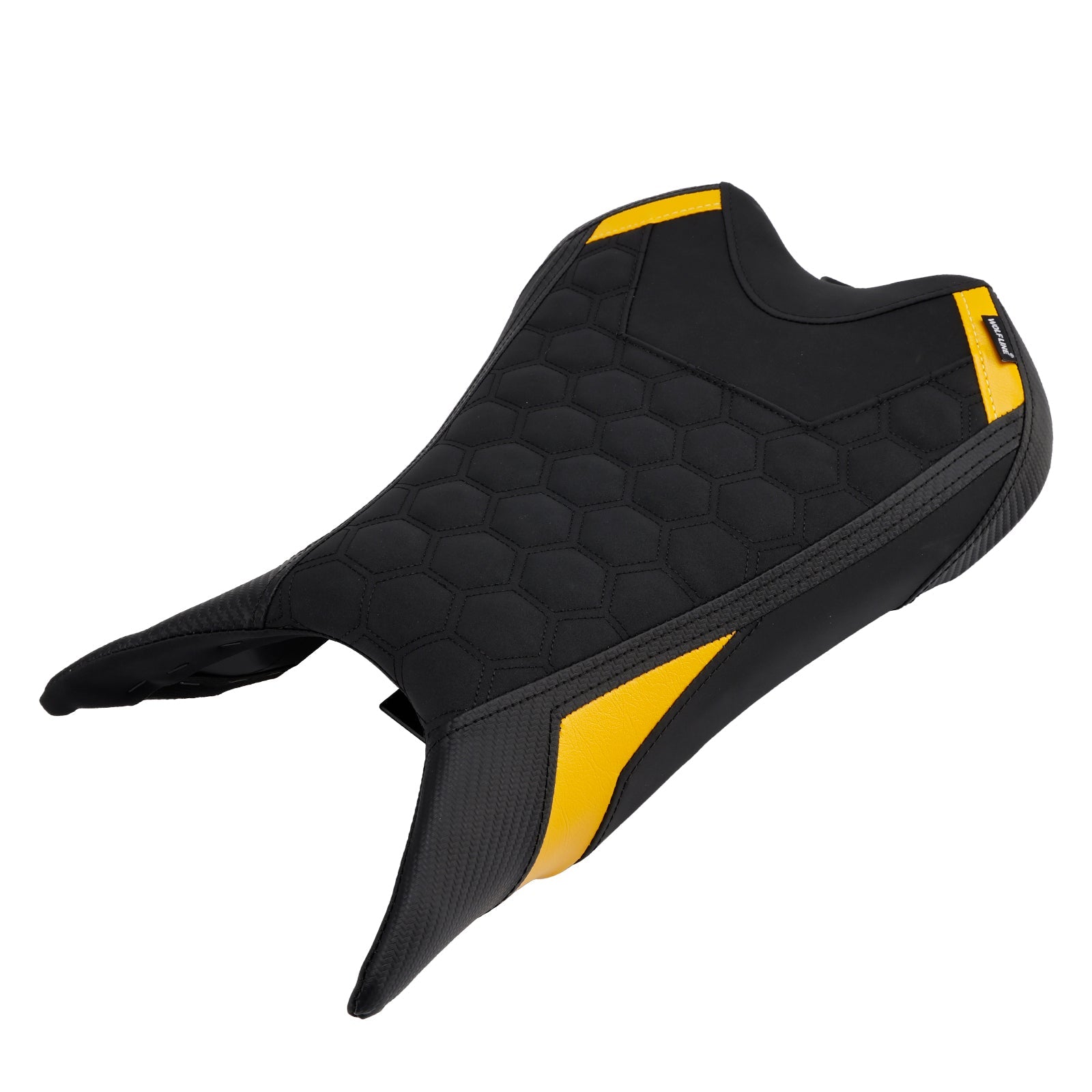 Coussin de siège conducteur avant Raider rouge pour Street Triple 765R/RS (2023-2025).